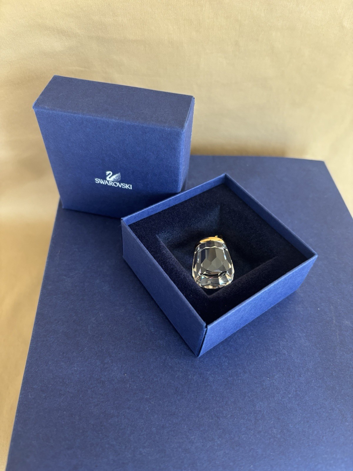 Swarovski 2002 Crystal Memories Gold Plated Weather Frog-MISSING COA