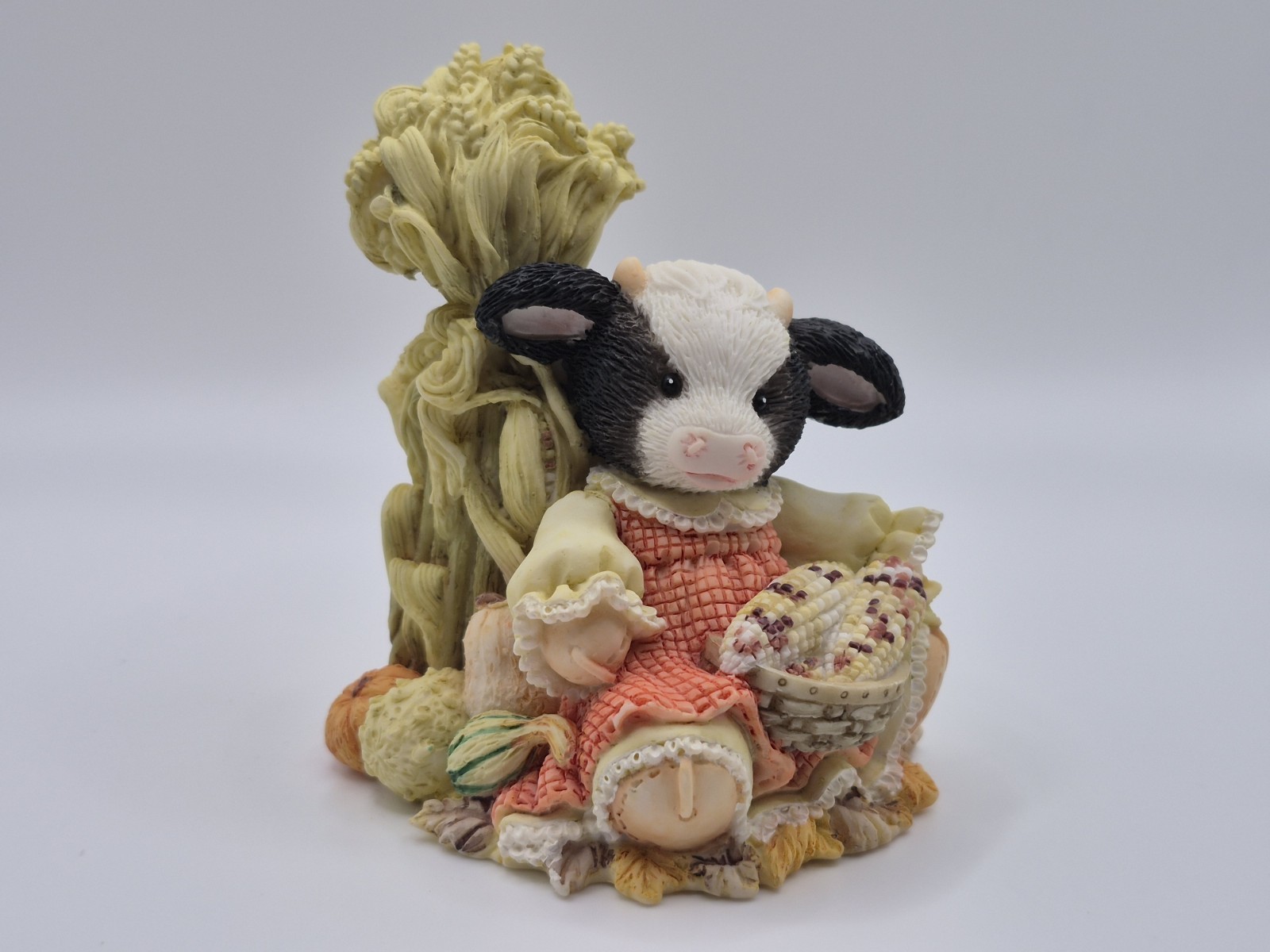 Mary’s Moo Moos “The Cows in the Corn” Figurine 142840 by Enesco