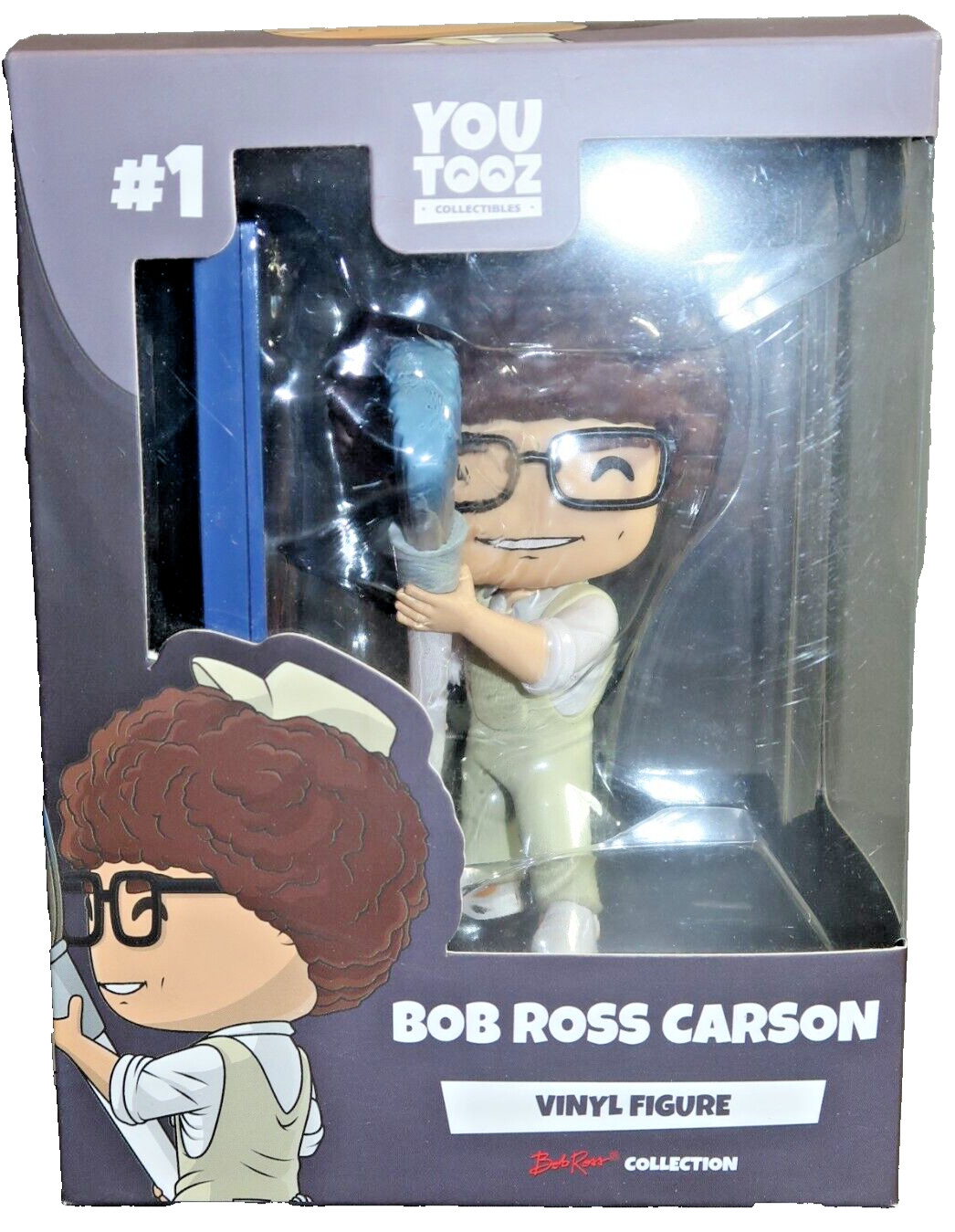 YouTooz You Tooz Bob Ross Carson #1 Vinyl Figure Collection IOB