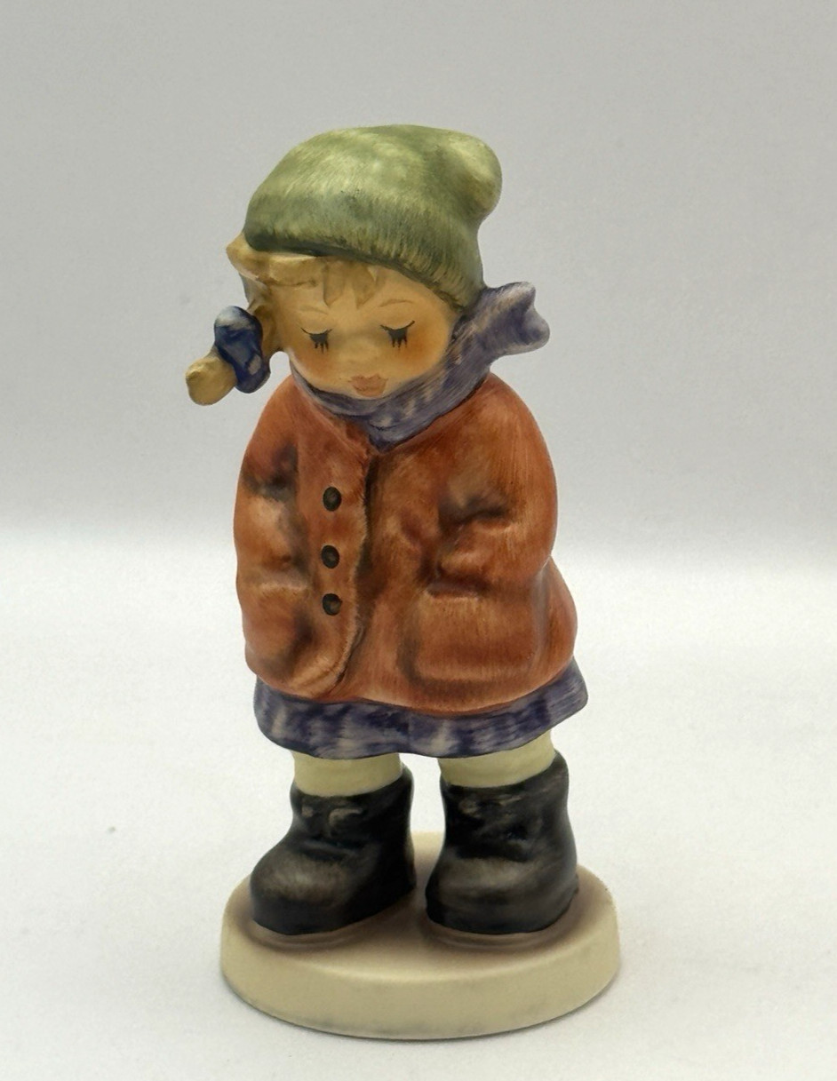 Goebel Hummel Scape Winter Magic 2004 & All Bundled Up Hummel Figurine 2221
