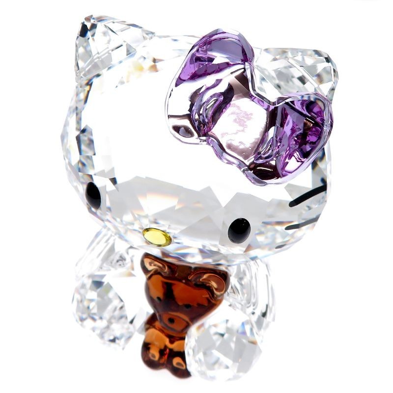 Swarovski Figurine Crystal Hello Kitty Bear
