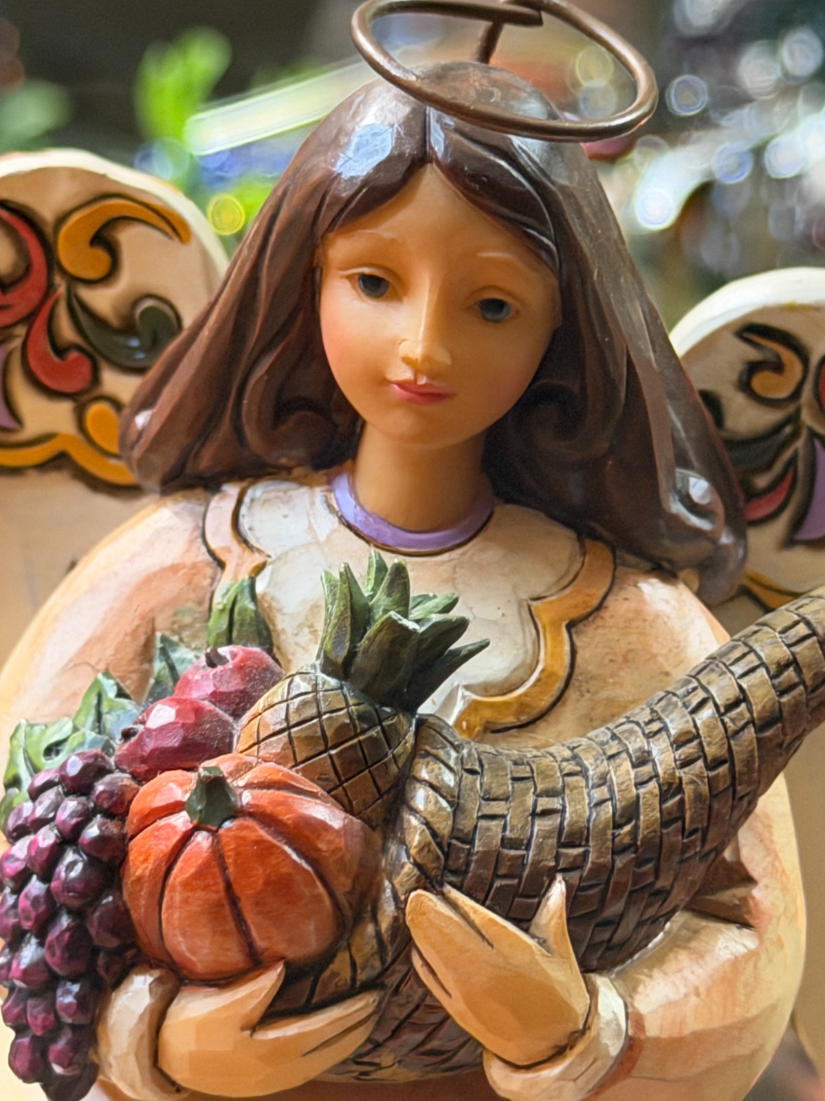 Jim Shore Beauty of the Harvest Hidden Scene Angel Thanksgiving Fall **READ**