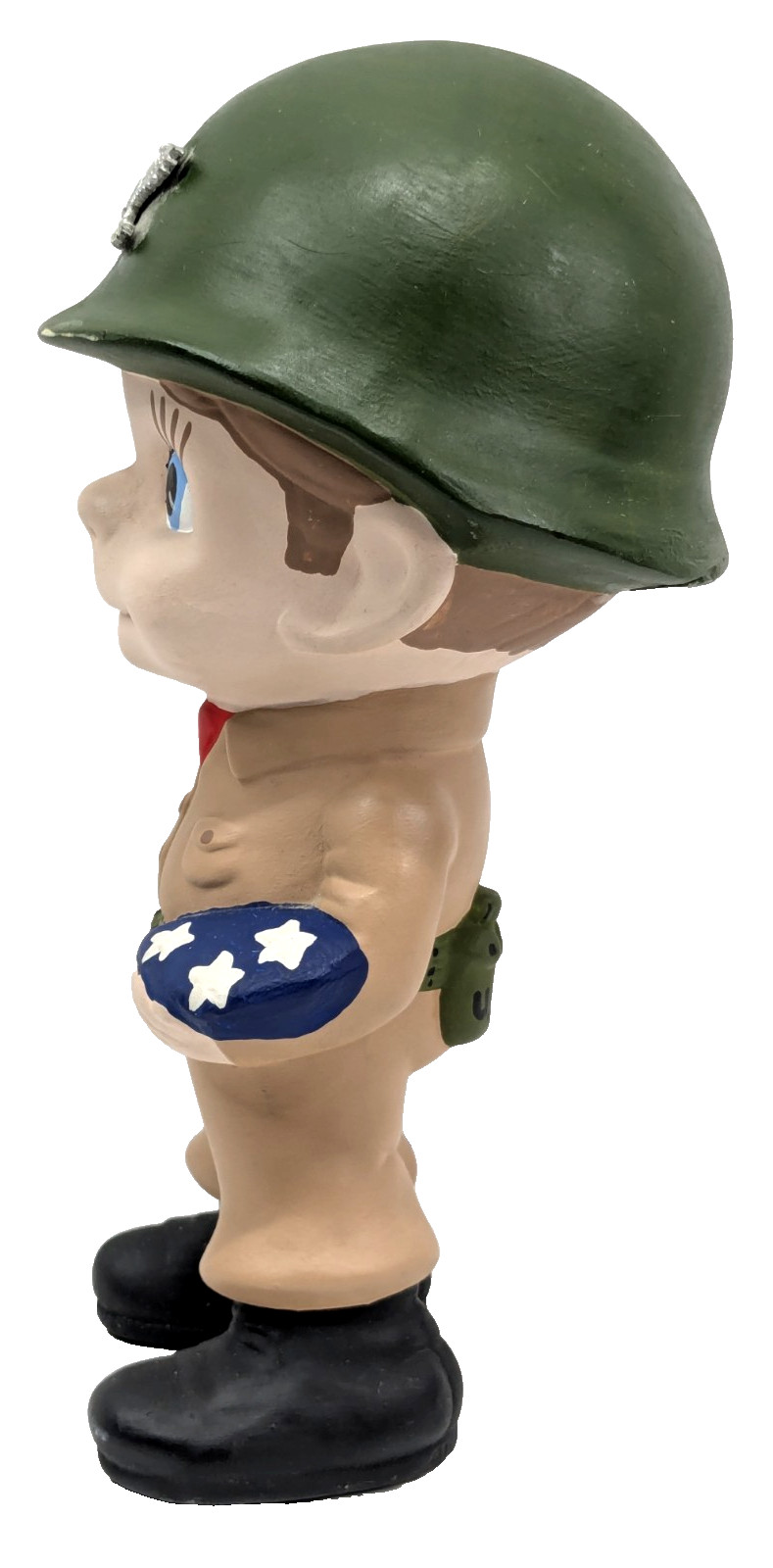 Vintage 1979 Porcelain Pete U.S. Army Colonel Soldier 10.5″ Figurine by Tari
