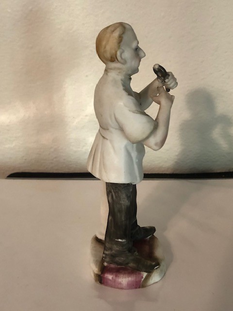 Vintage Arnart Creation Dentist W/ Pulled Tooth Figurine Japan
