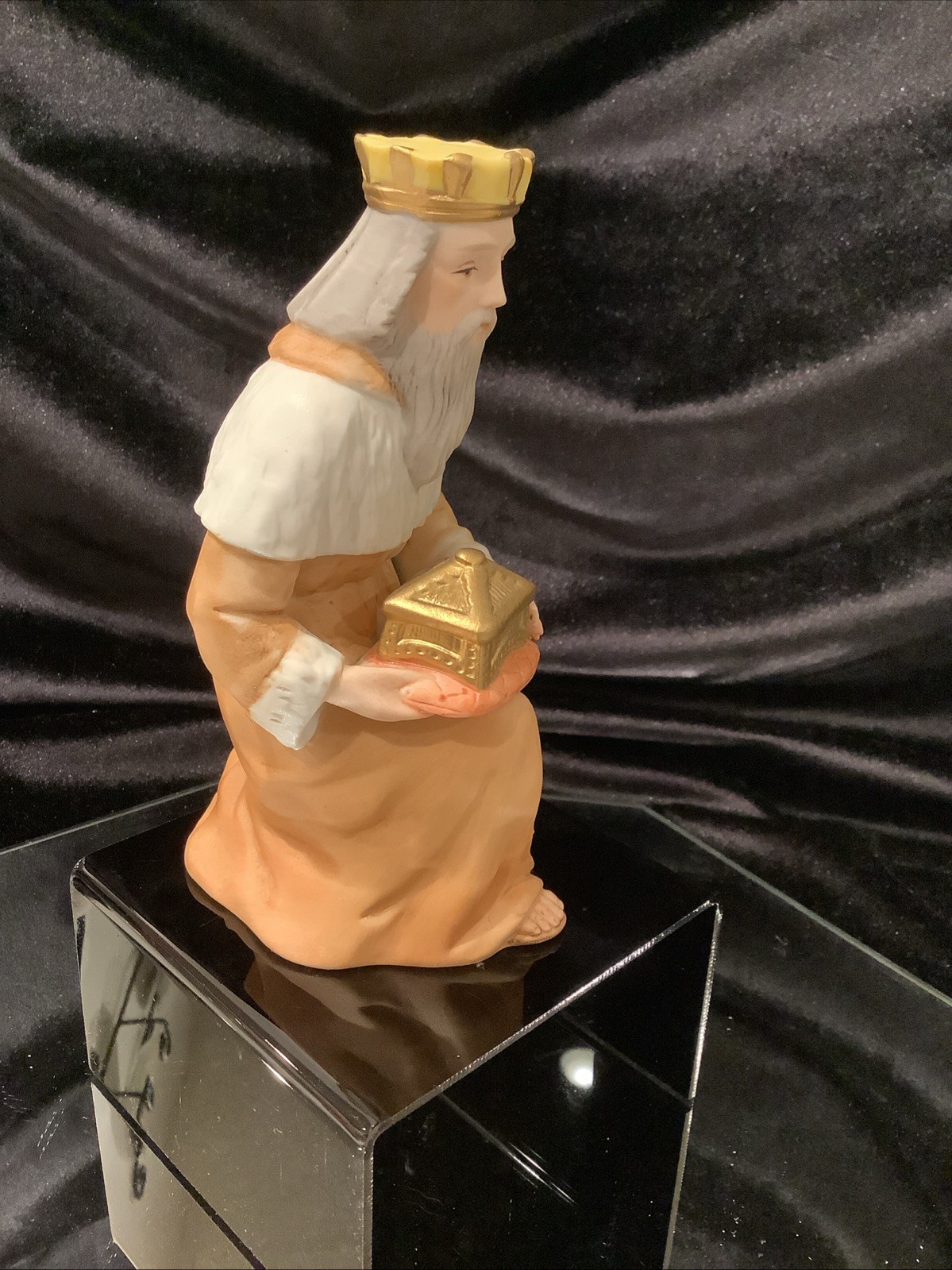 Vintage Homco Wise Man Kneeling Nativity Porcelain Figurine 5599 Replacement
