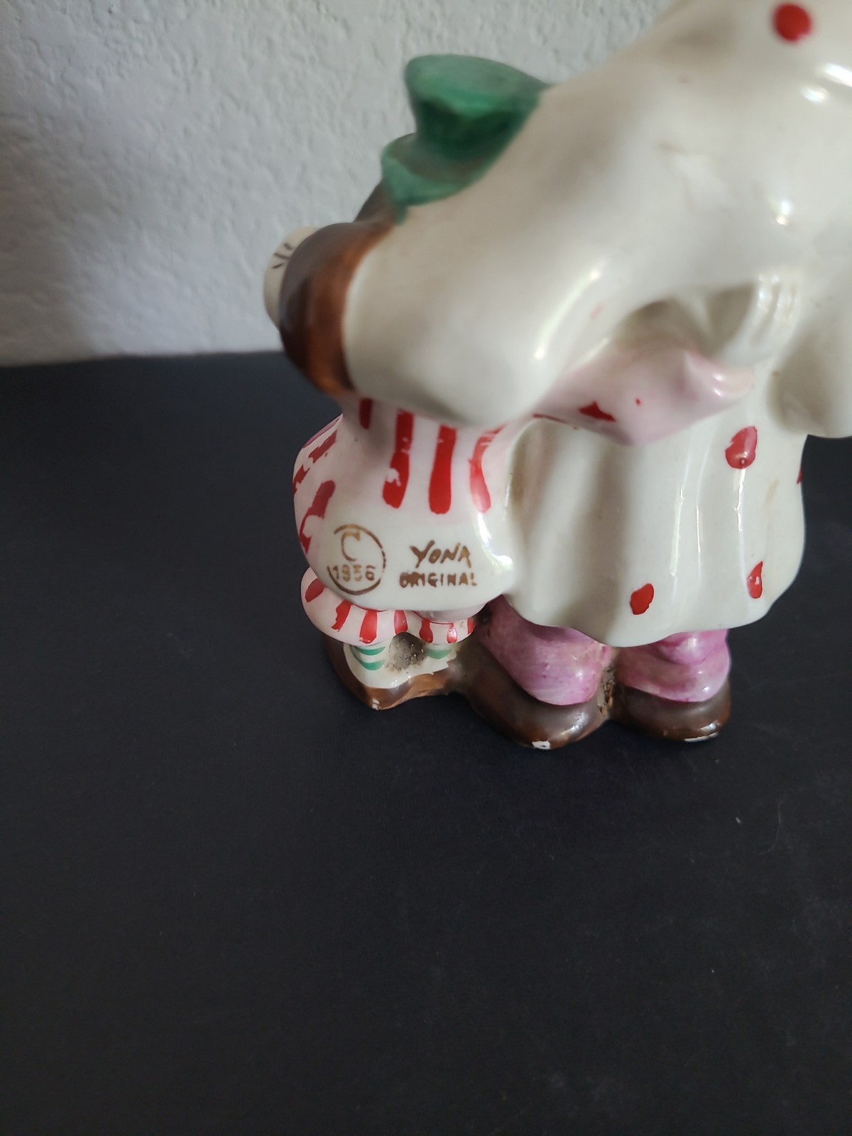 Vintage 1956 Yona Original Sad Clown Figurines