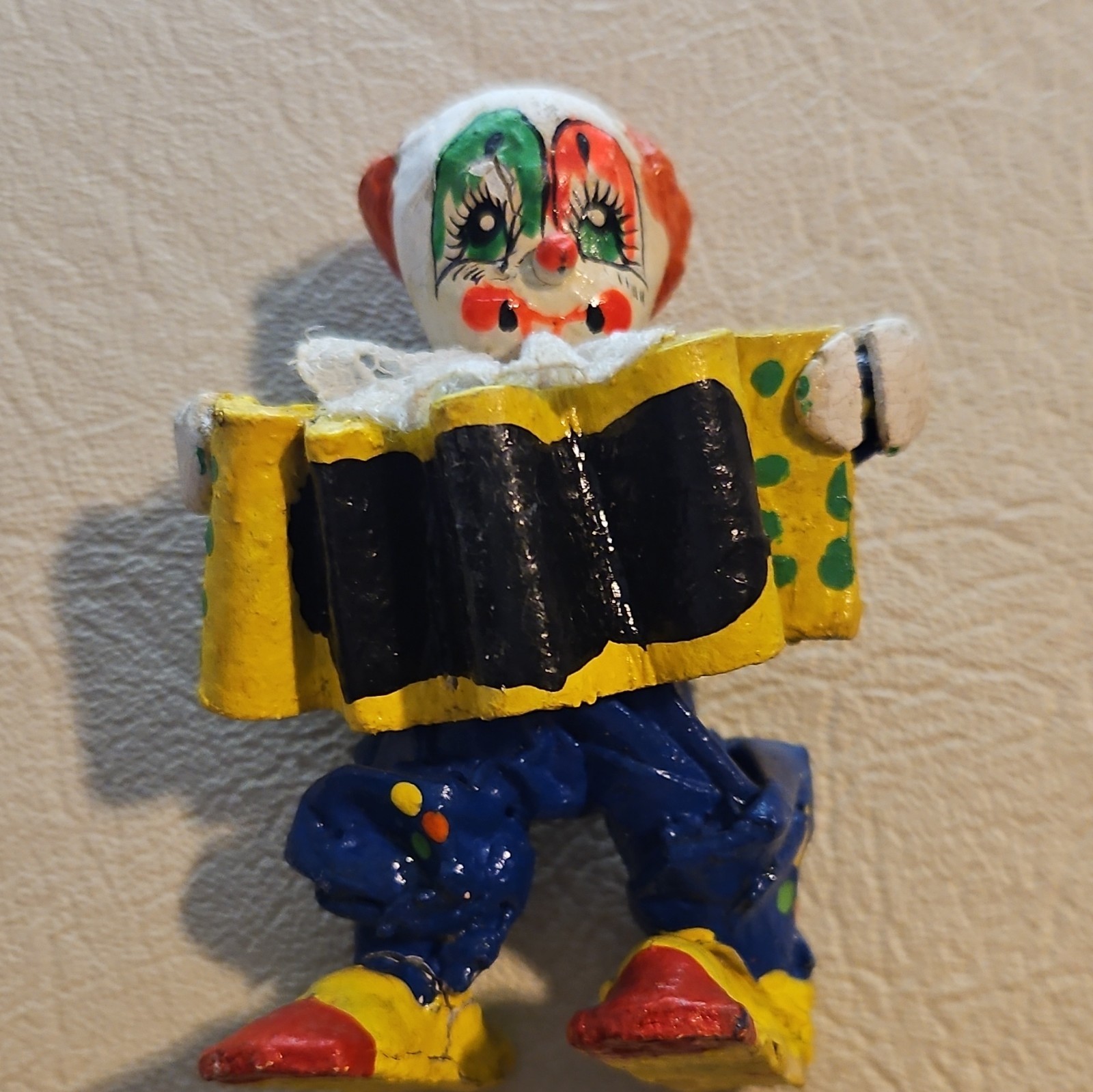 Definitely NOT Haunted Handmade & Hand-Painted Clown Figurine – ICP BOZO CIRCUS