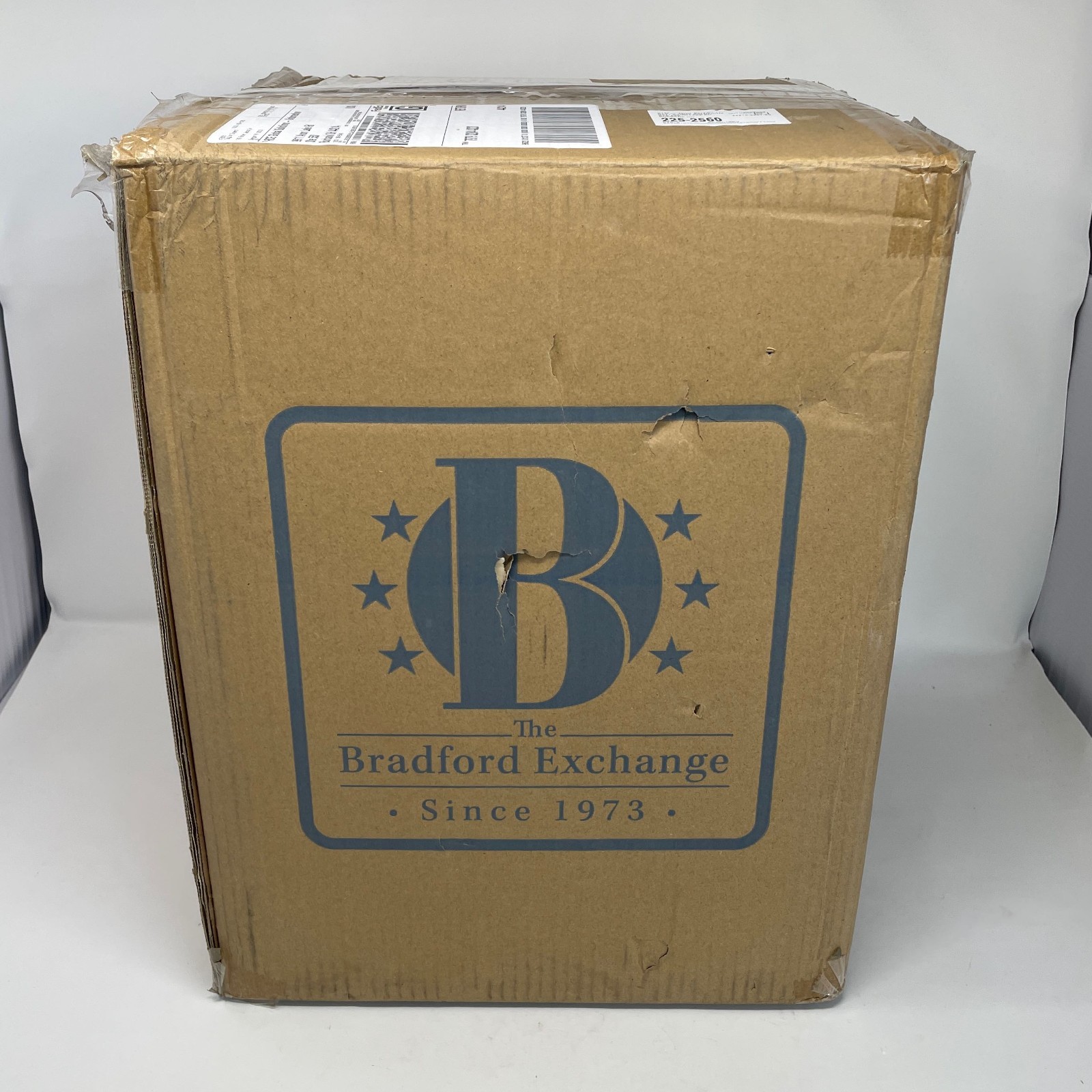 Bradford Exchange Coastal Treasures Lantern Lamp 19in Silver w/Shade