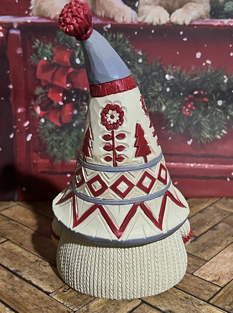 Jim Shore Sweater Weather Nordic Noel Gnome Heartwood Creek Figure w Box 6012952