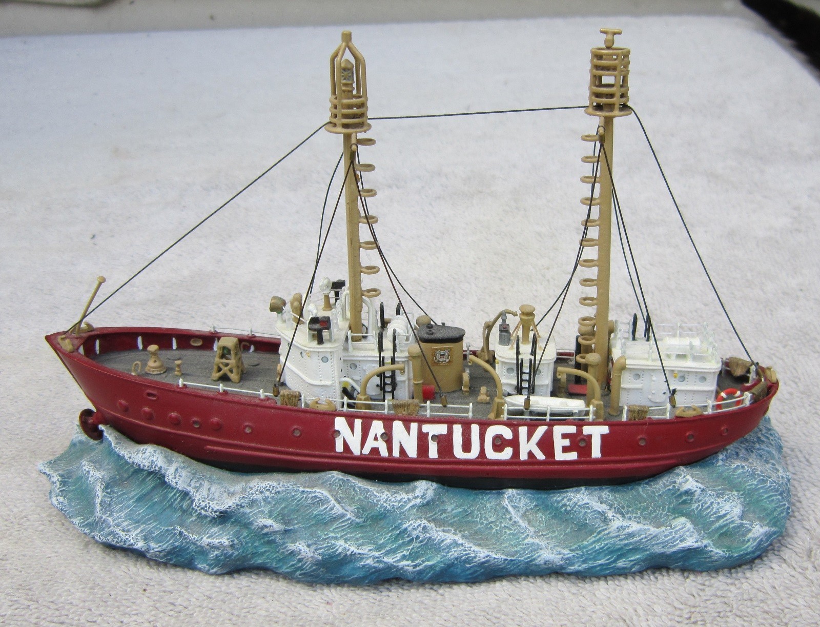Harbour Lights Anchor Bay 2003 Great Ships NANTUCKET Light Vessel #1212 AB 115