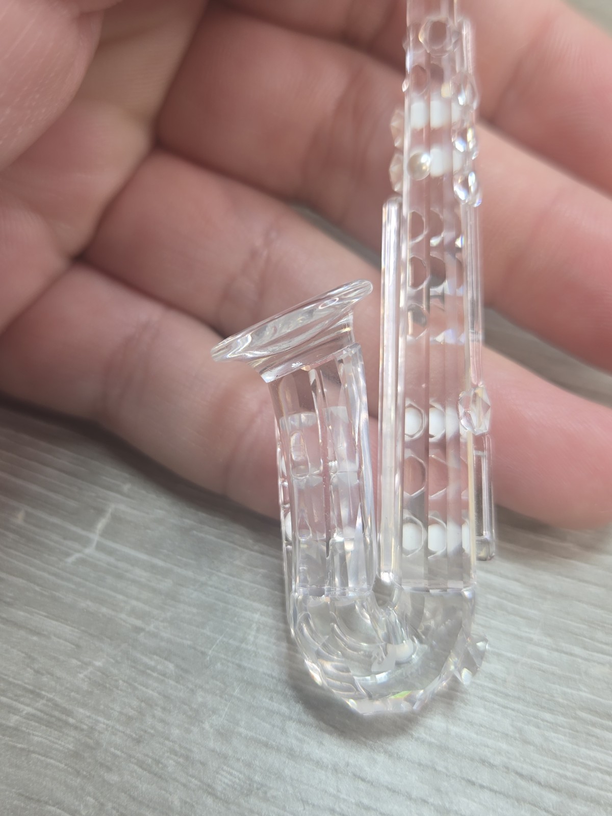 Swarovski Crystal Grand Piano Stool 174506 Musical Instrument Lot Violin, Saxoph
