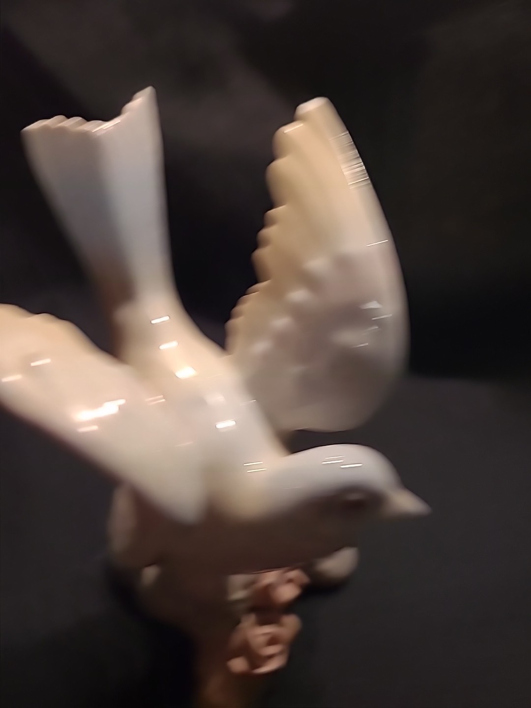 Valencia Porcellanas Miquel Requena Porcelain Bird Dove Pigeon Made In Spain