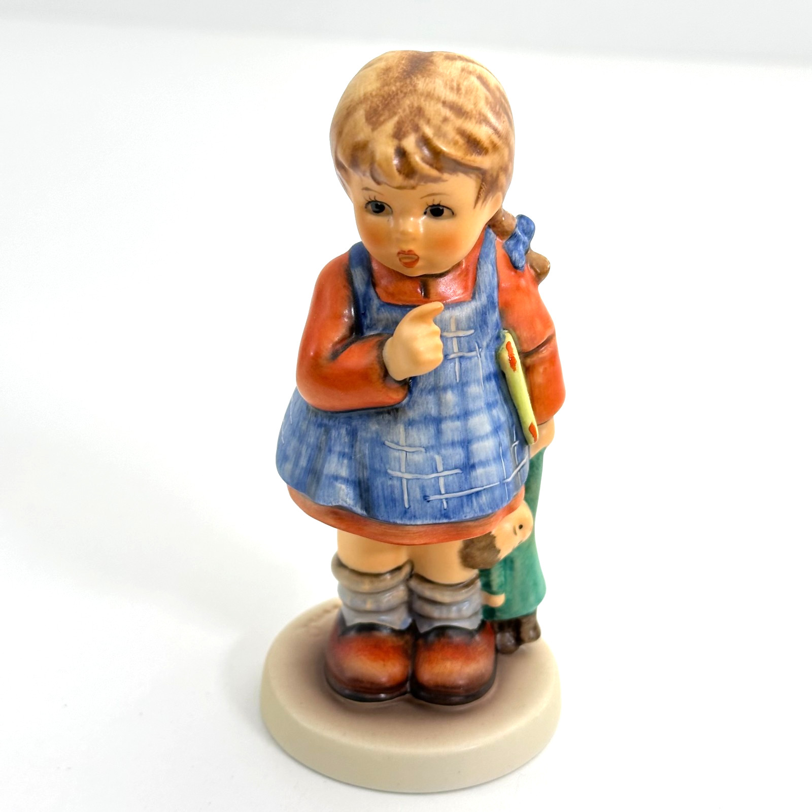 Hummel #241 I Wonder Figurine TMK6 Goebel W Germany 5 1/4″ Box
