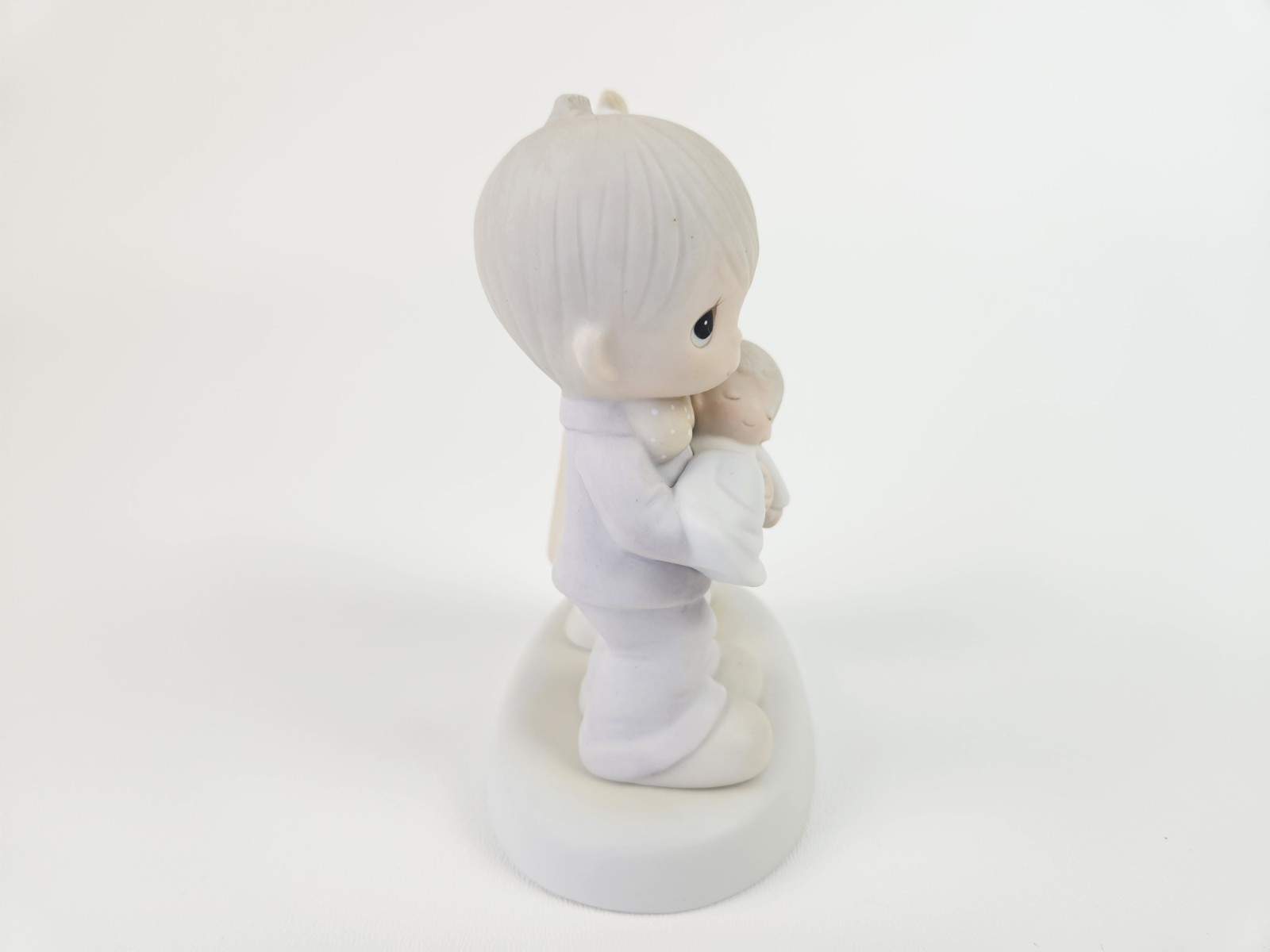 Precious Moments Rejoicing With You Jonathon And David 1980 Vtg Enesco Figurine