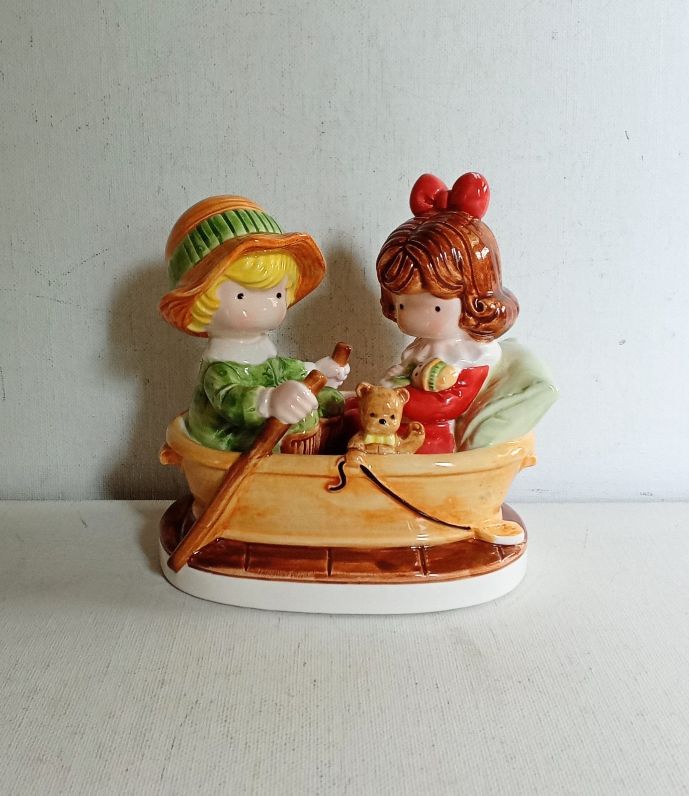 Ebeling&Reuss “Come Rowing with Me” porcelain figurine by Joan Walsh Anglund