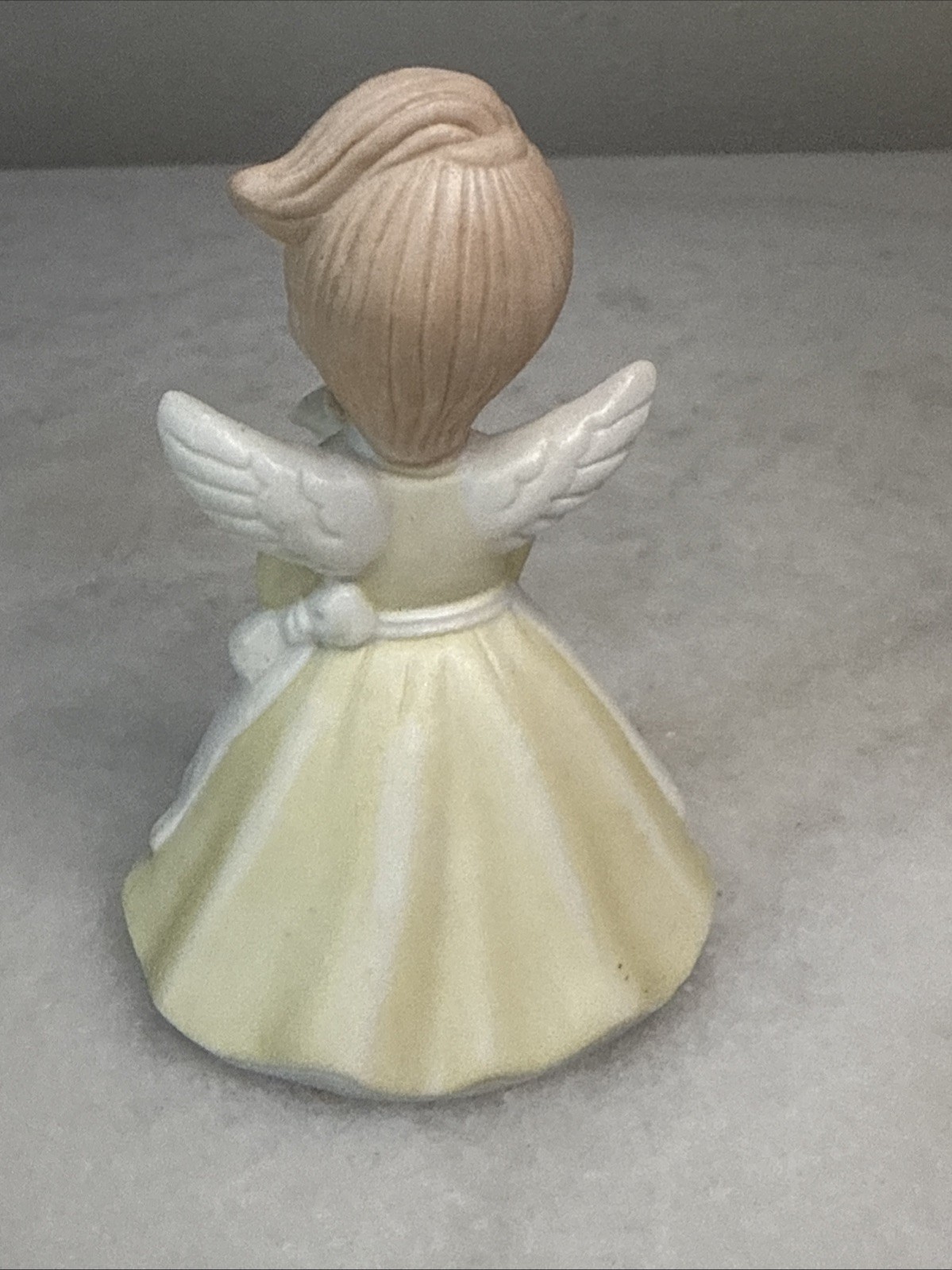 Lefton JANUARY Birthday of The Month 04883 Angel Porcelain Figurine 1985