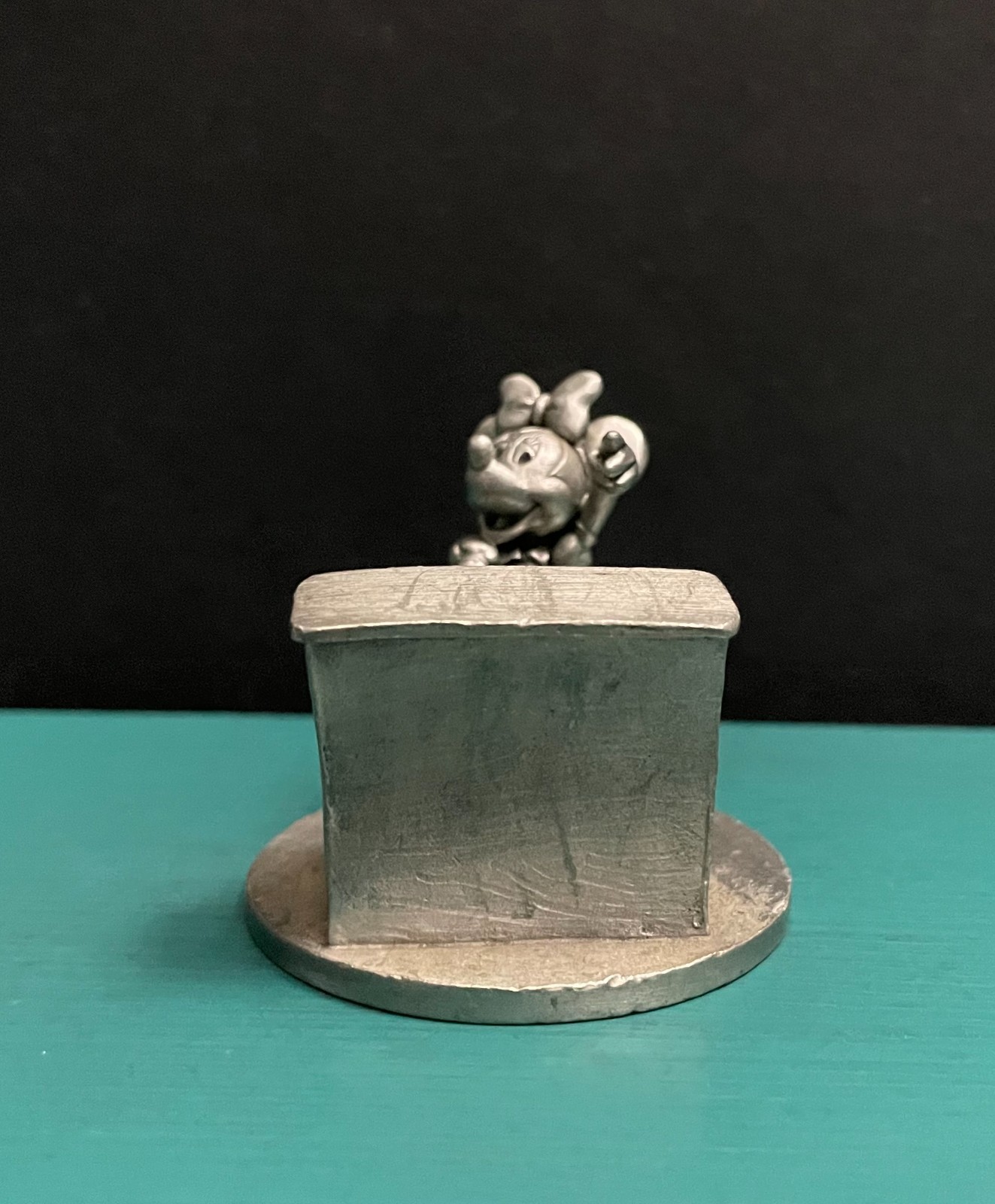 Walt Disney Schmid Pewter RKO Cartoon Minnie Mouse Piano Jazz Band Figurine
