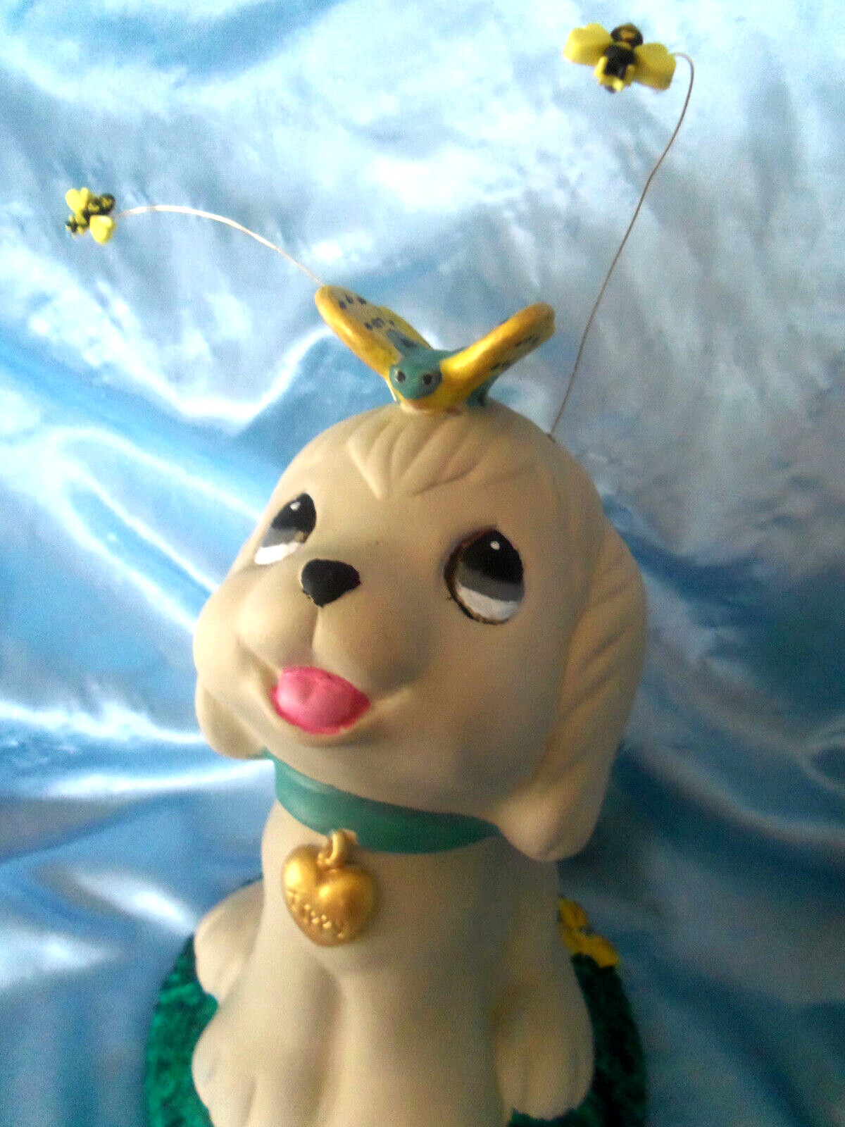 Indoor/outdoor Ceramic Dog figurine 11″