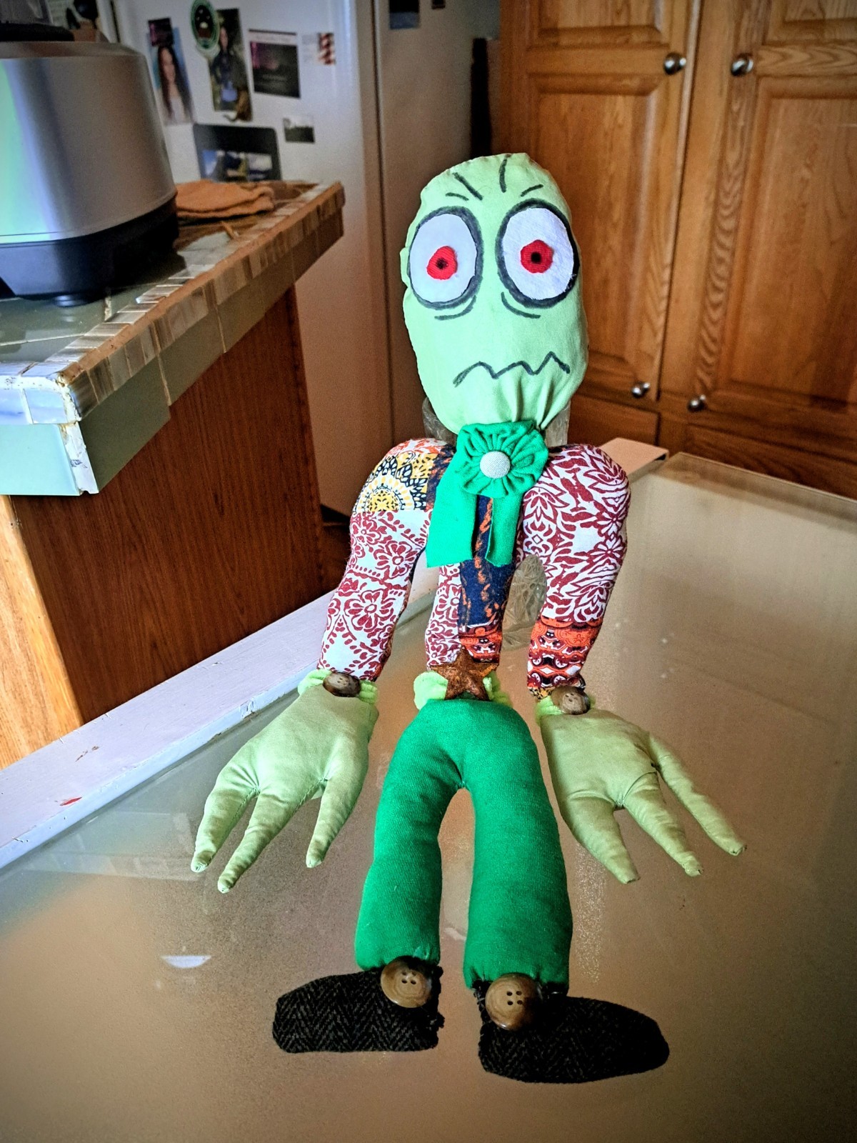 Salad Fingers 20 ” Tall He Loves Rusty Spoons. Make An Offer