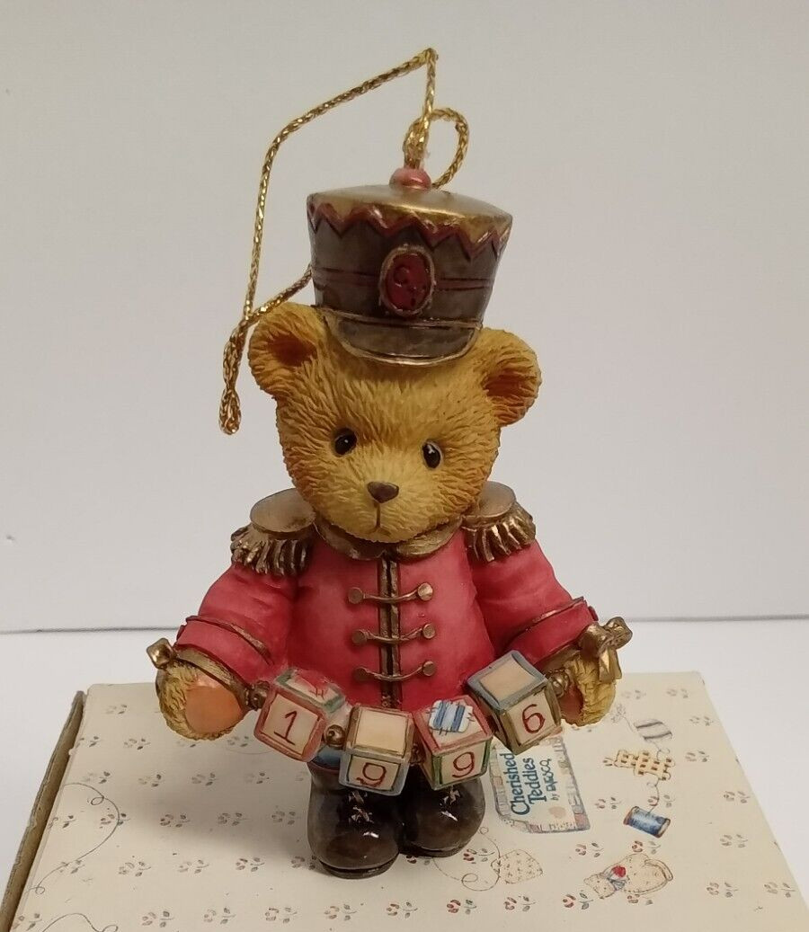 CHERISHED TEDDIES FIGURINE—TOY SOLDIER–HANGING ORNAMENT
