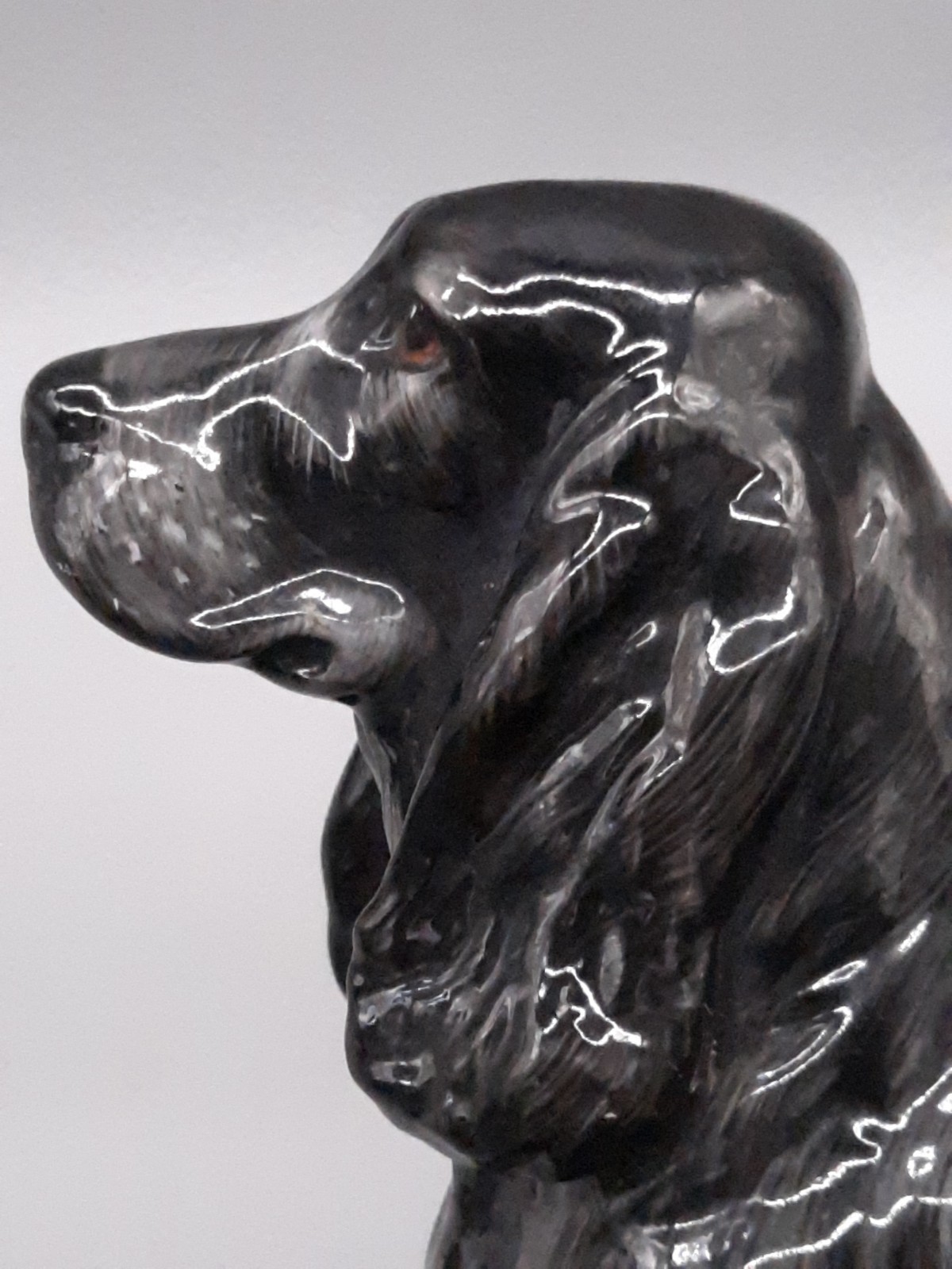 Vintage Royal Doulton Cocker Spaniel Lucky Star Hn1000 Large Size 9″ Rare !!
