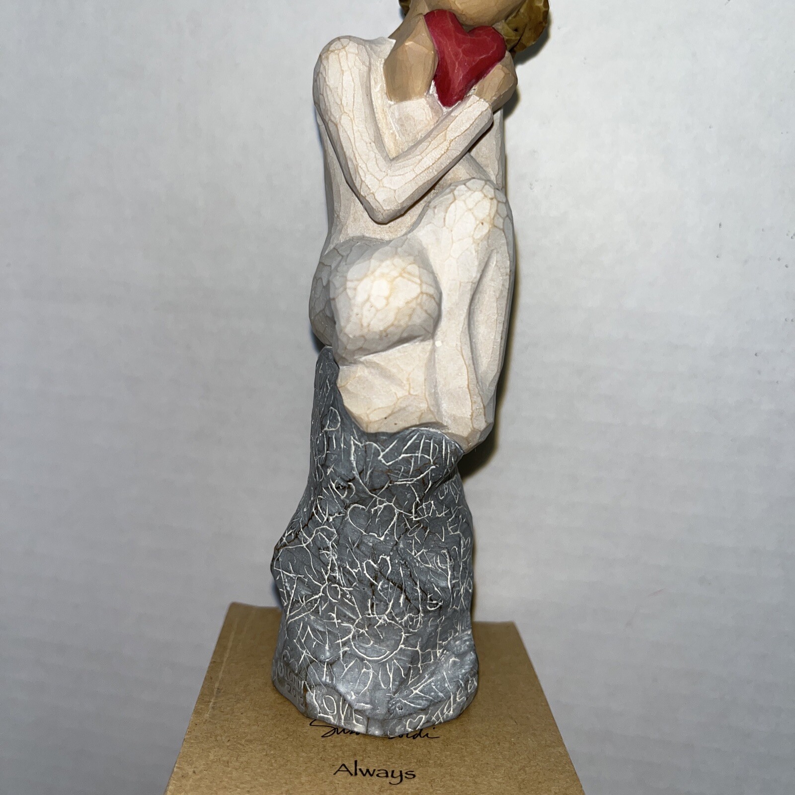 Willow Tree ALWAYS I feel the strength of your love Sculpted Hand Painted NMIB