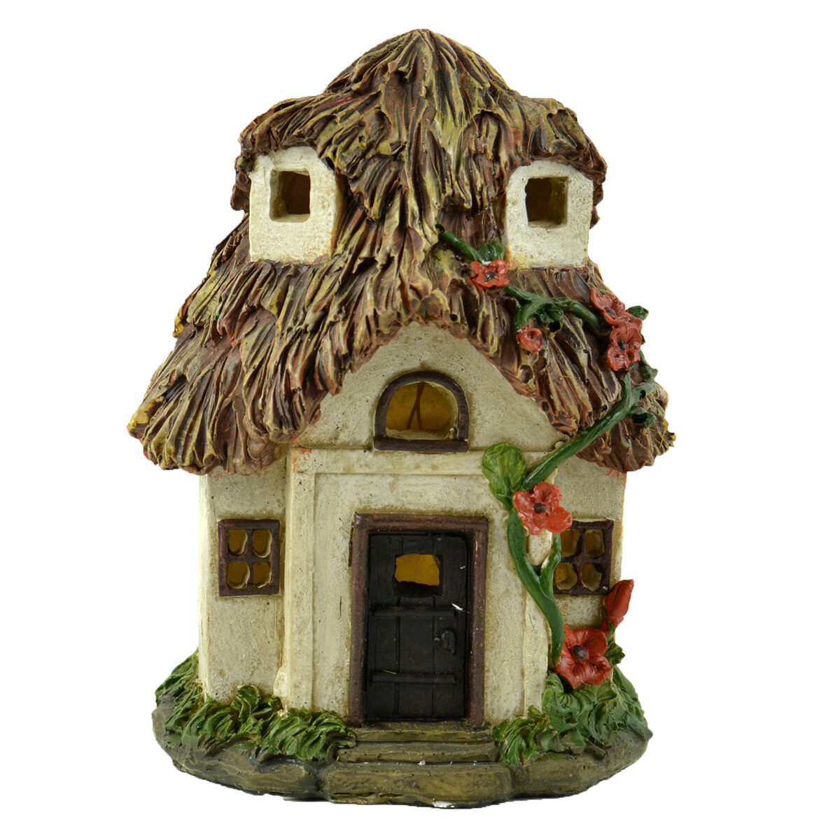 Solar Fairy Cottage House, Outdoor Fairy Garden House, Birthday/ Holiday Gift