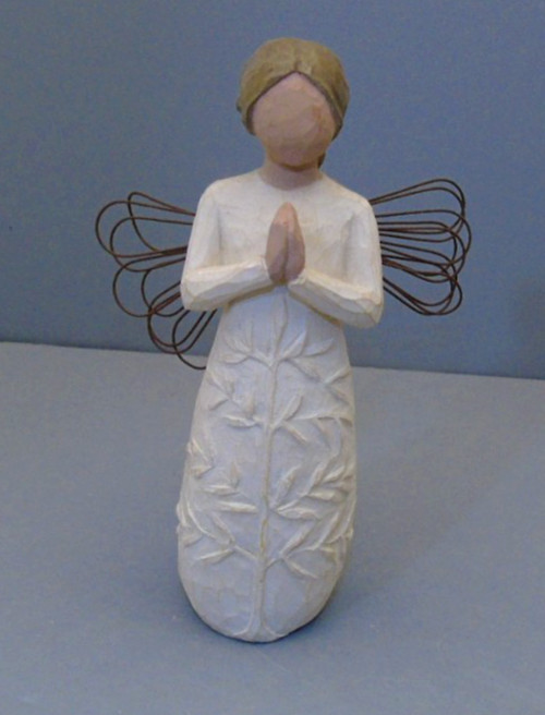 Willow Tree Angel “A Tree, A Prayer” 2005 Susan Lordi Demdaco Figurine EX Cond