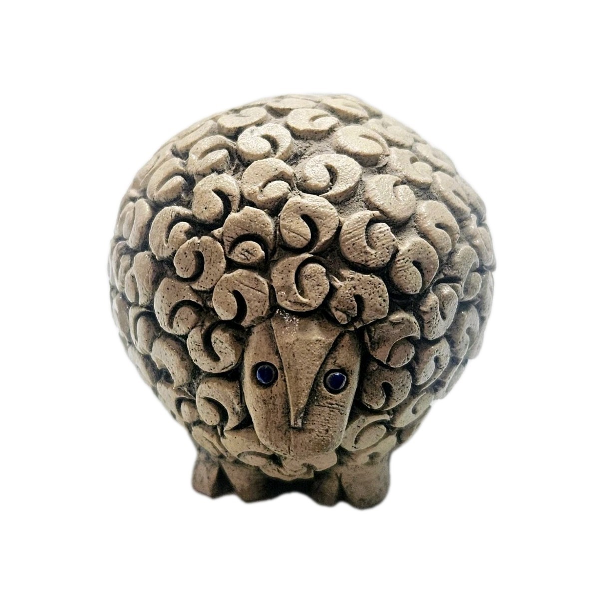 Artesania Rinconada Old Sunrise Sheep No. 23 Ceramic Figurine Signed
