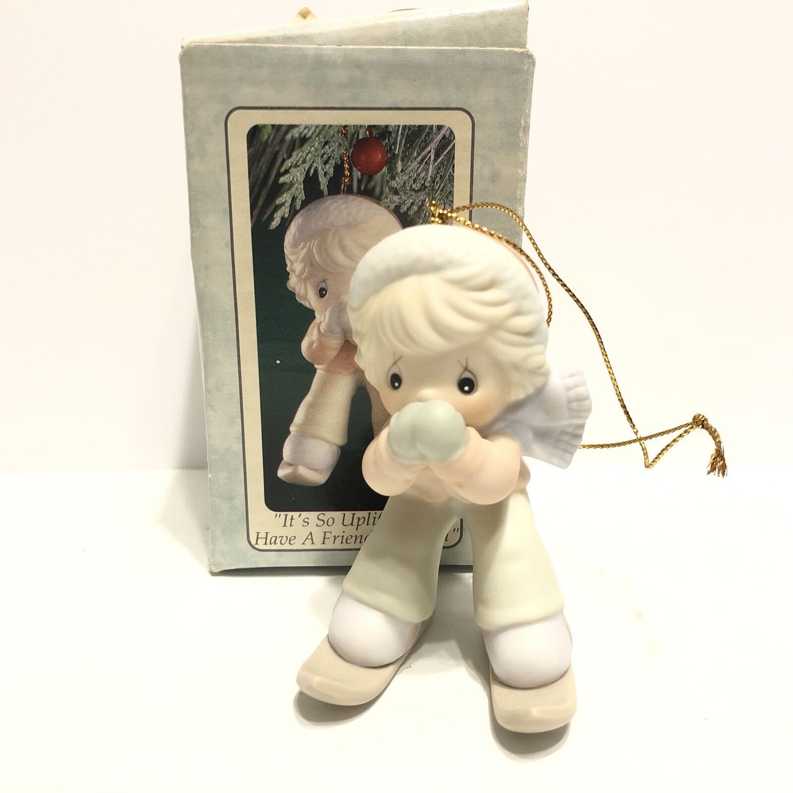 Precious Moments 528846 It’s So Uplifting To Have A Friend Like You Ornament ’93