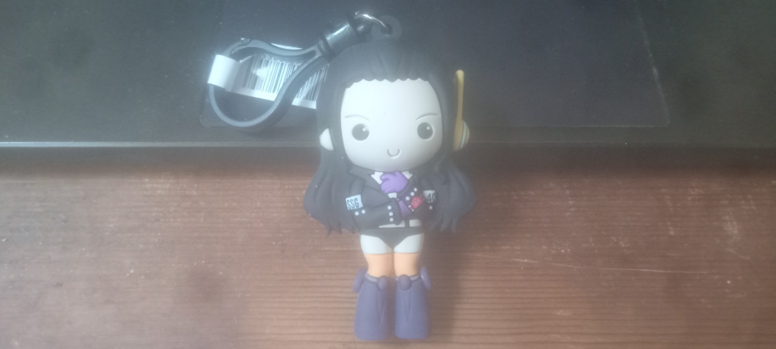 One Piece Series 6 Figural Bag Clip 3 Inch Robin