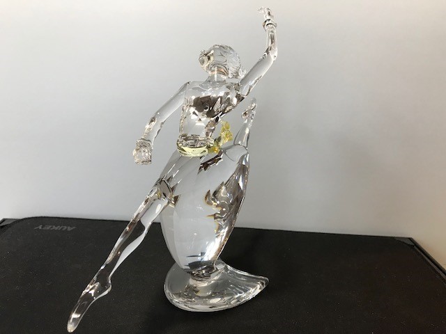 Swarovski Crystal AE Anna 7400 200 400 LN Cond. Orig. Box, COA, Plaque & Stand