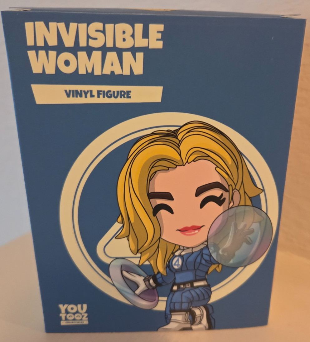 Youtooz ~ The Fantastic Four: Invisible Woman ~ In Hand ~ Sold Out Everywhere!