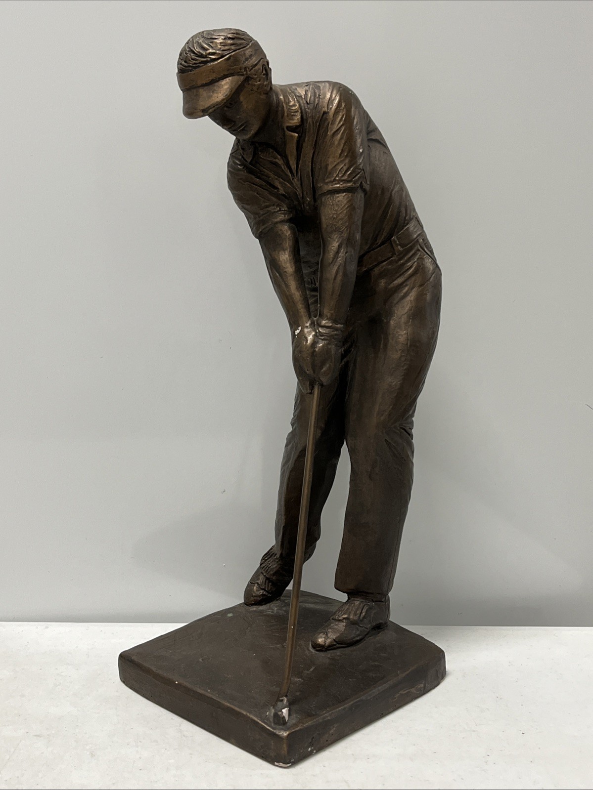 Ethan Allen Inc.1981 Golfer Figurine 15.5”