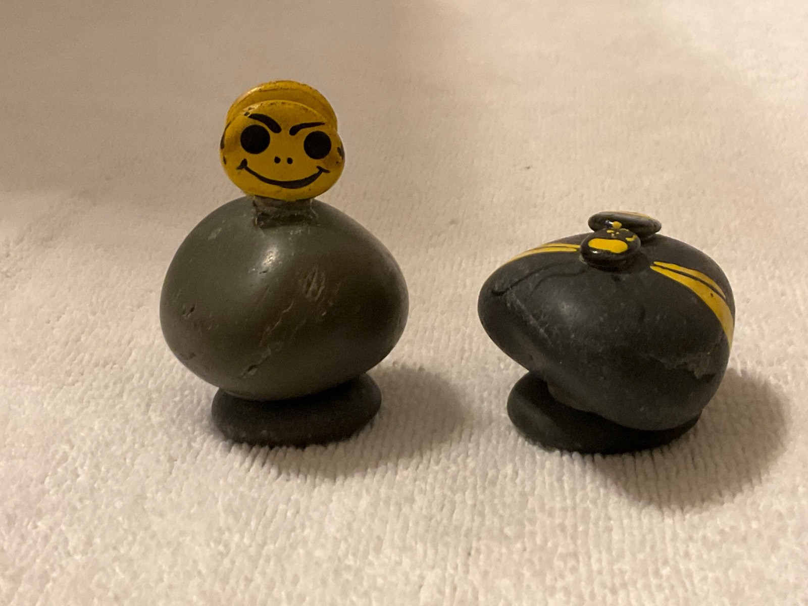 Vintage 1969 B. Atkinson Rock Characters #1 Lot of TWO