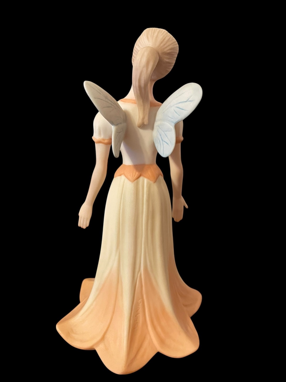 Vintage Laszlo Ispanky Figurine Fairy Hand Signed by Artist 7 3/4” in Height USA