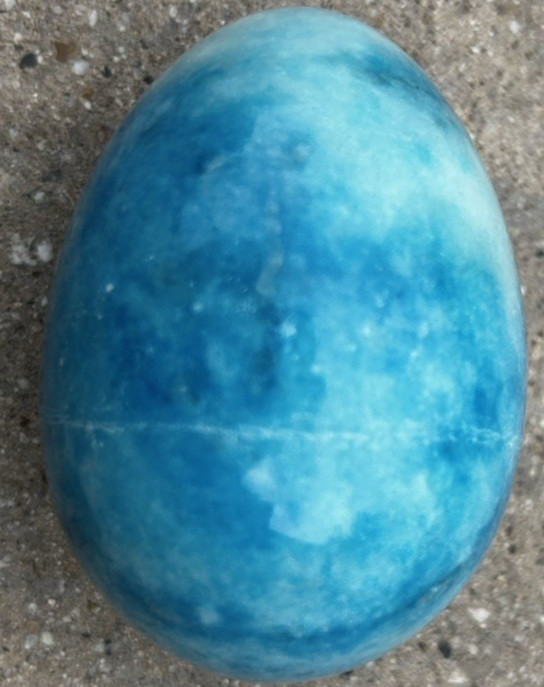 8 Vtg Italian Marble Easter Eggs Alabaster Polished Stone Smooth Finish Color
