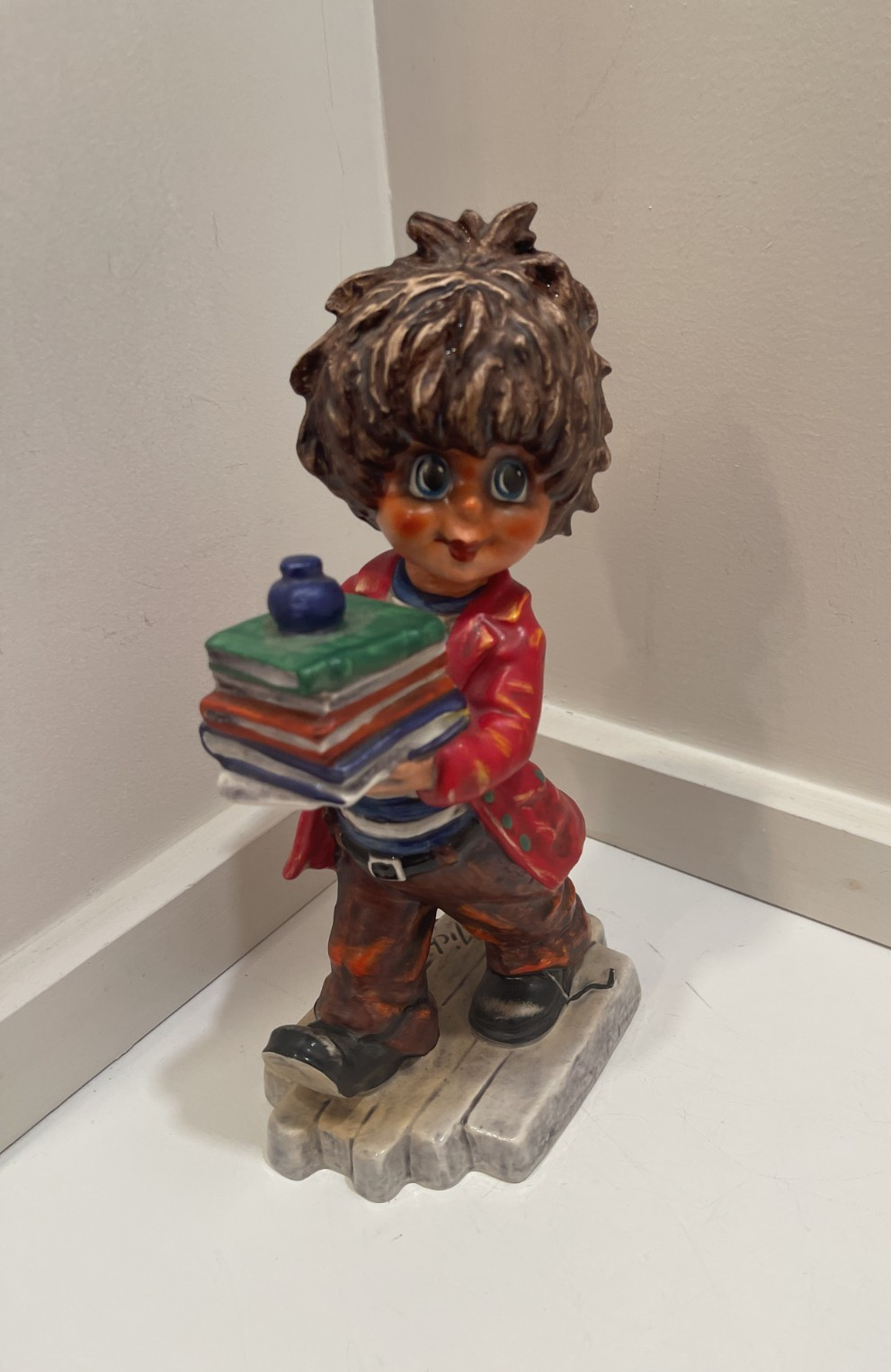 1971 W. Germany Goebel Figurine Big Eyes Boy Children of Paris Michel T.