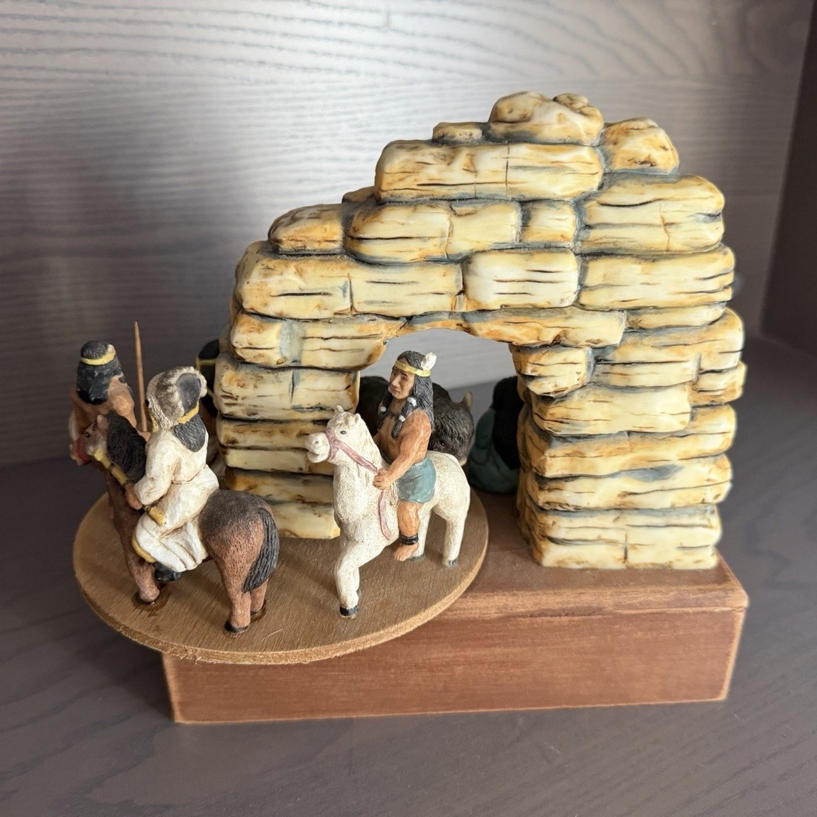 Ten Little Indians Rotating Music Box