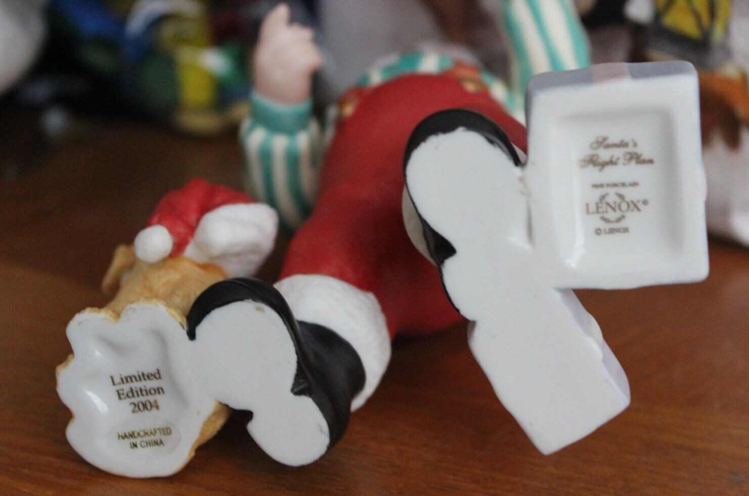 Lenox 2004 Santa’s Flight Plan Limited Edition – Mint Condition 6 3/4″ Tall