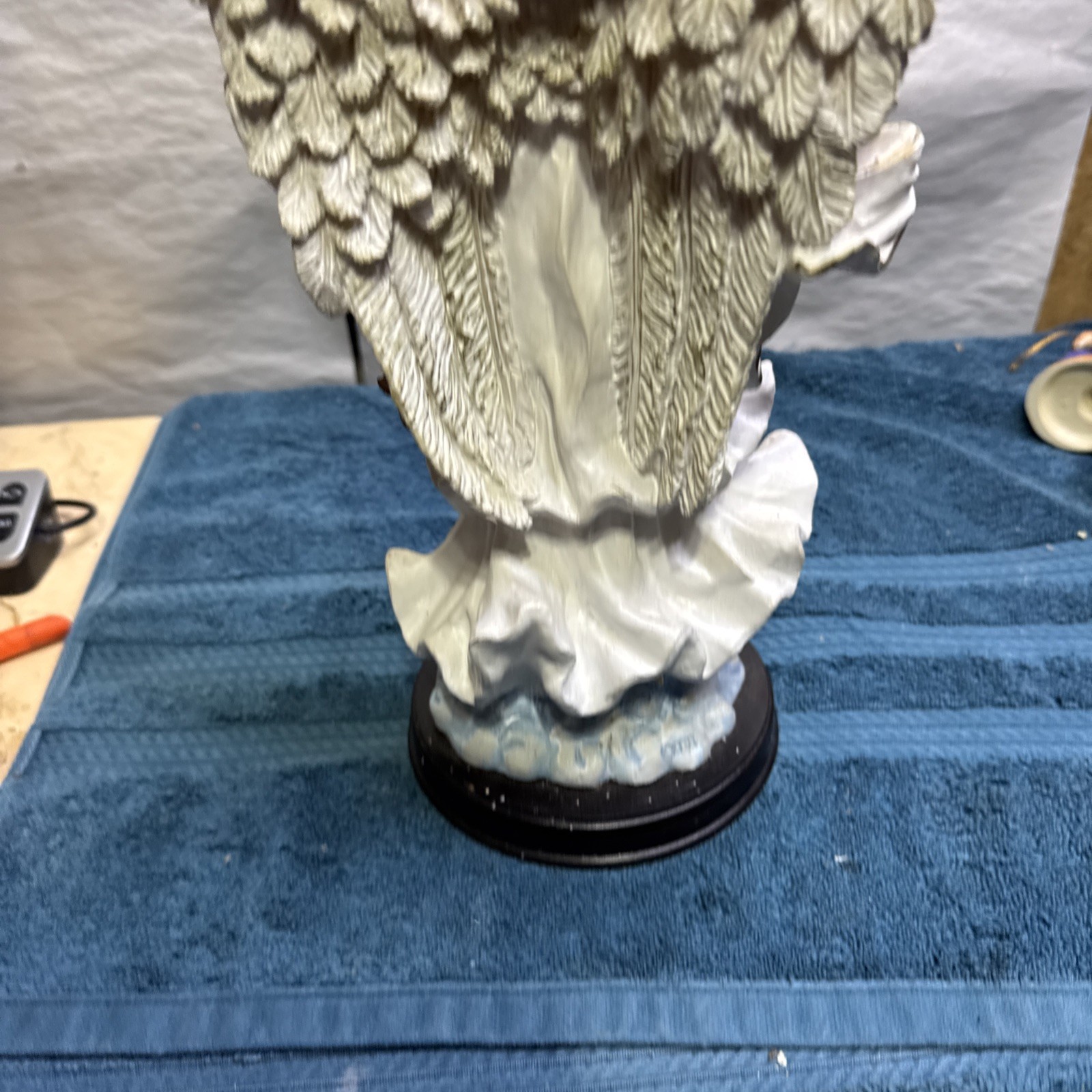 Ebony Treasures Black African American Guardian Angel