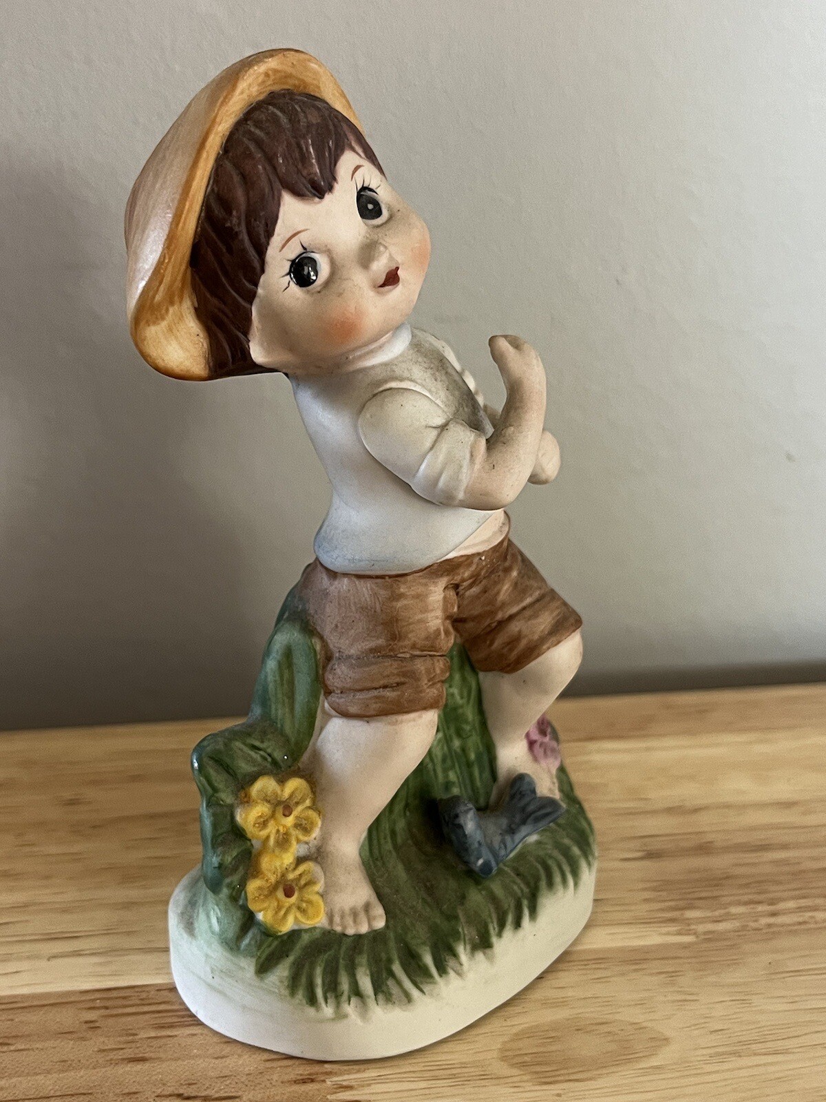 Young Boy ceramic figurine – 5″ tall