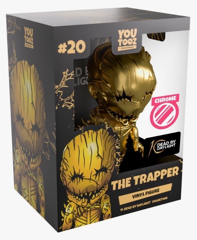 Dead By Daylight The Trapper 10th Anniversary Youtooz Limited Gold ~In Hand~