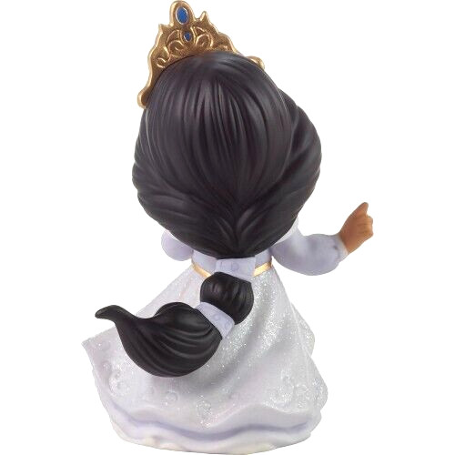 ❦ New PRECIOUS MOMENTS DISNEY Figurine PRINCESS JASMINE Aladdin Purple Statue