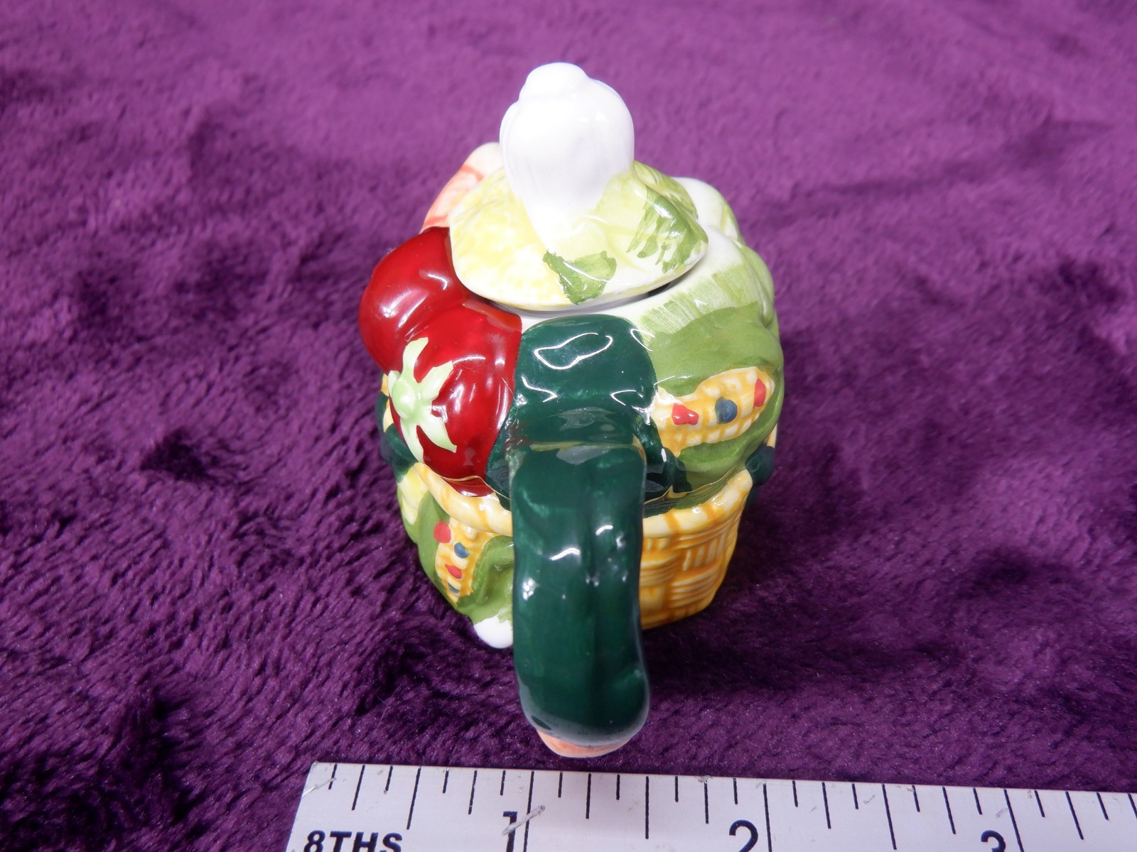 Miniature Vegetables Teapot Collectable by Wang’s International