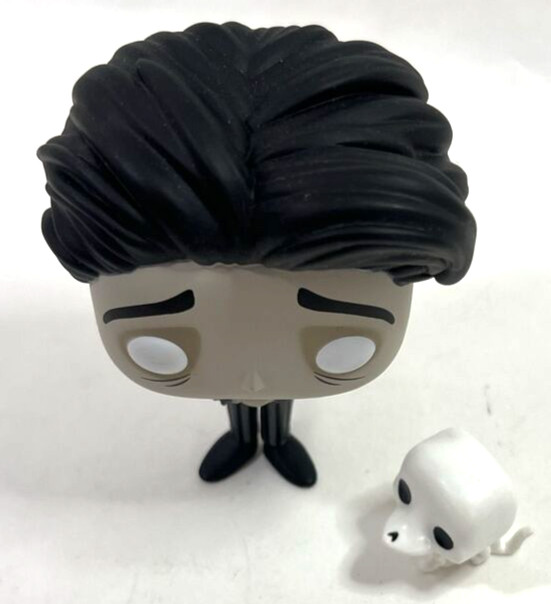 Funko Figurines VICTOR & SCRAPS from “Corpse Bride” 4″ Plastic Freestanding VGC