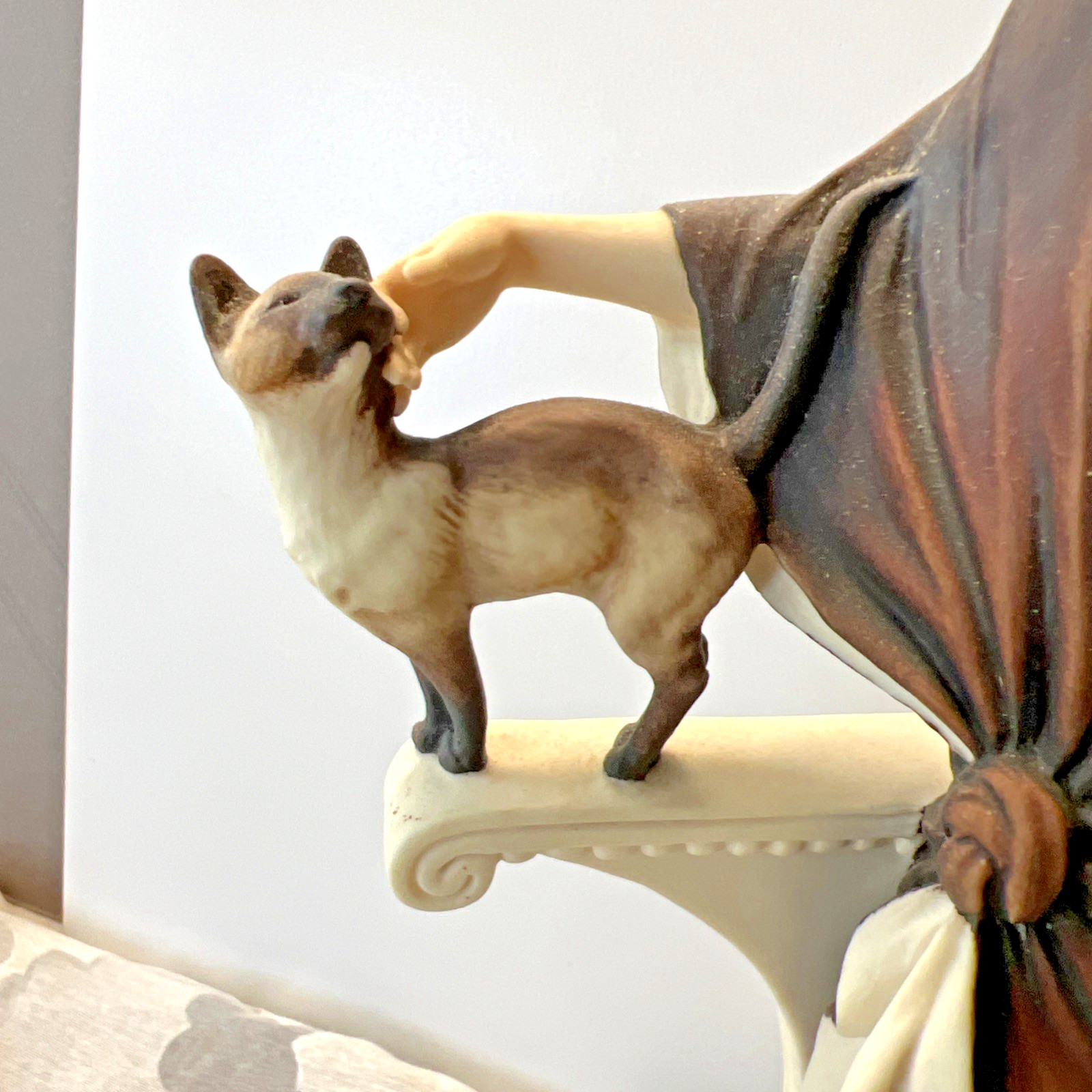 Florence 1995 Giuseppe Armani Damina Con Gatto Danielle Figure Art 0436C Tags
