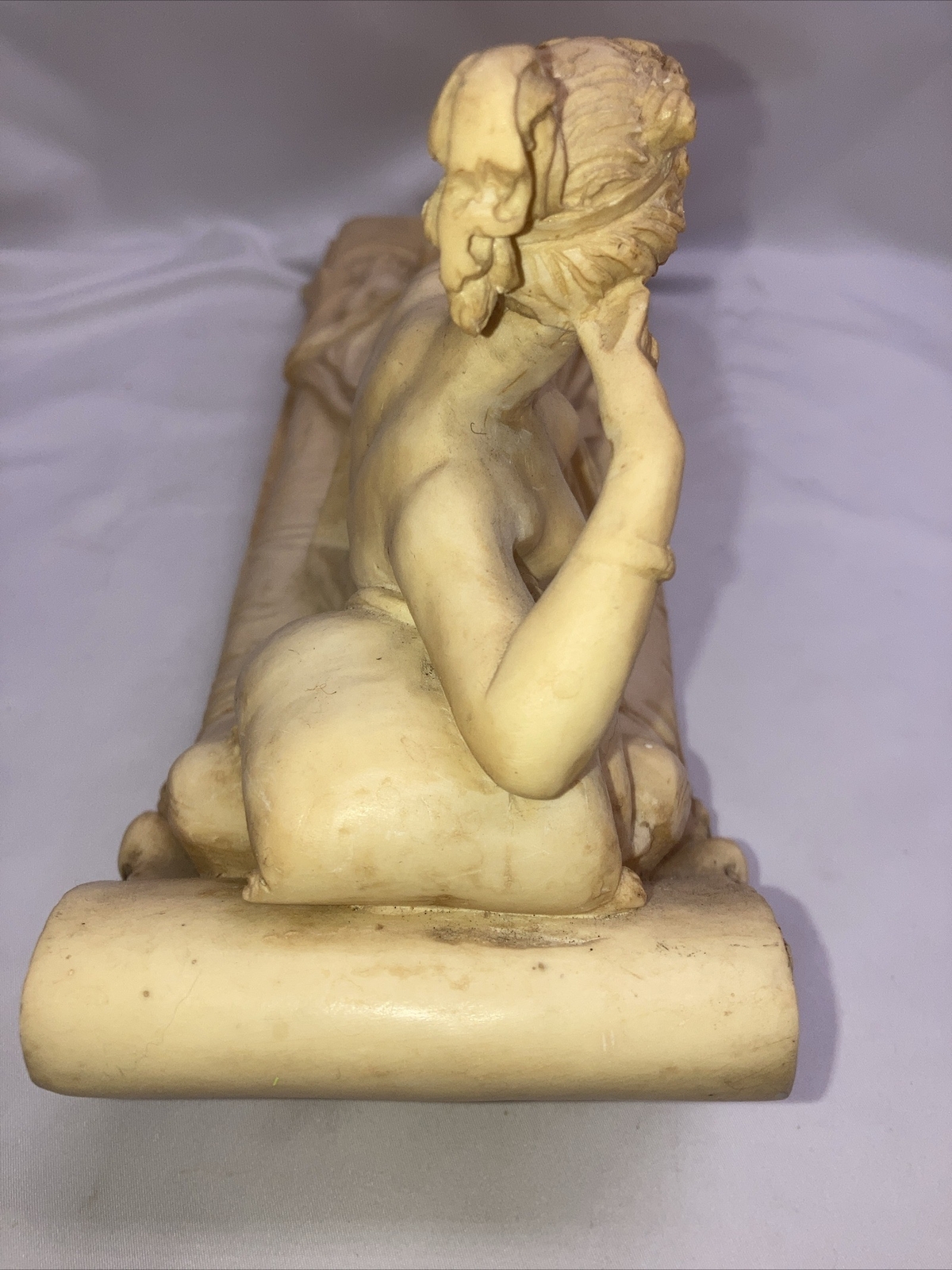 “Venus Victoria” Paolina Bonaparte Signed A Santini Sculpture 14x8x5.5 RARE