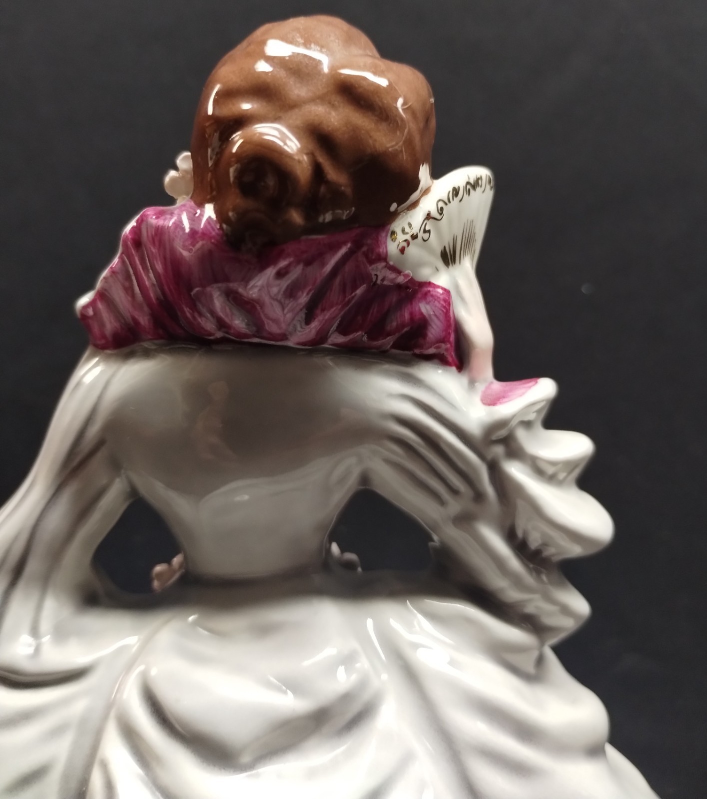 Florence Ceramics “Amelia” 8 1/4 inch Figurine in Victorian Gown
