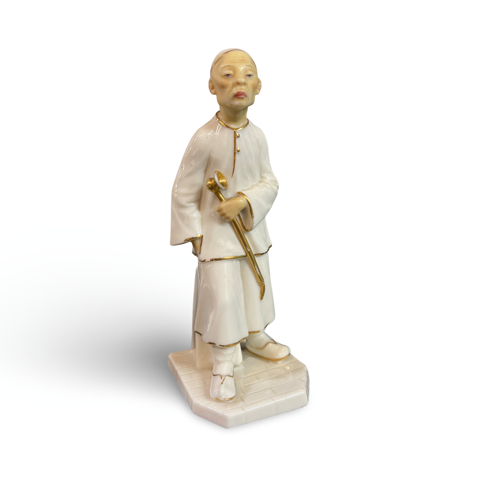 1882 Royal Worcester The Chinese Man #837 From The Countries Around The World